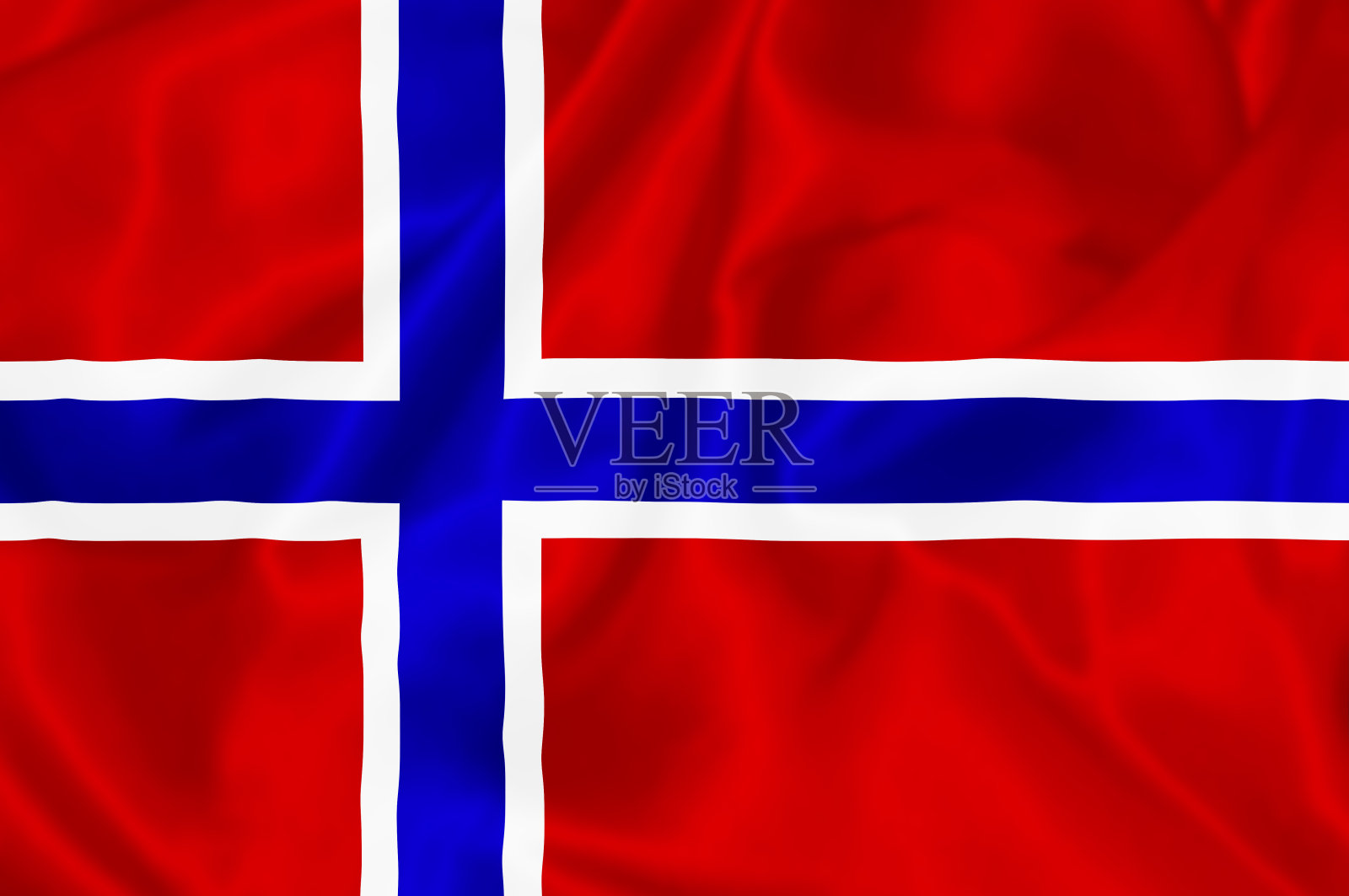 挪威国旗。照片摄影图片