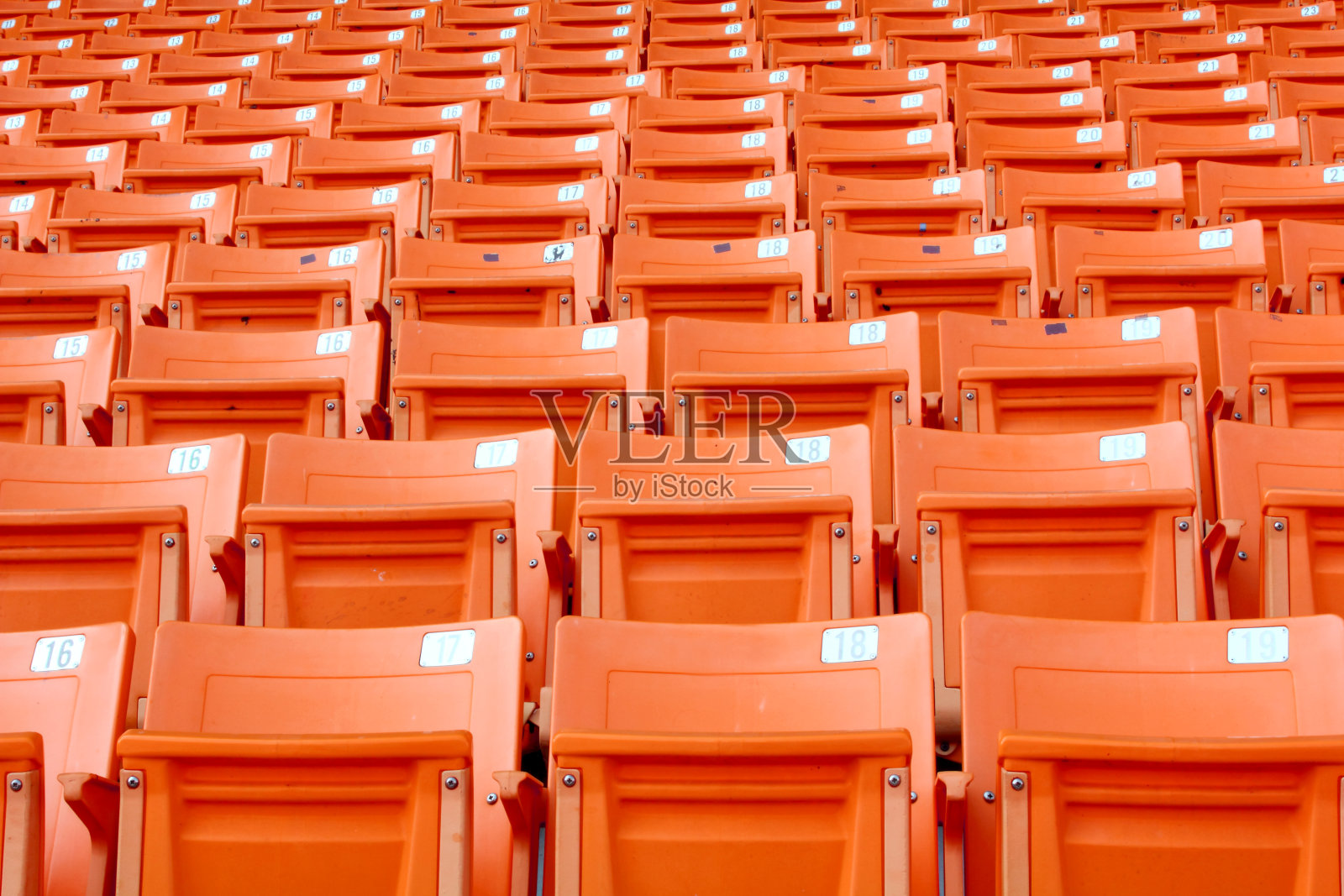 体育场的座位照片摄影图片