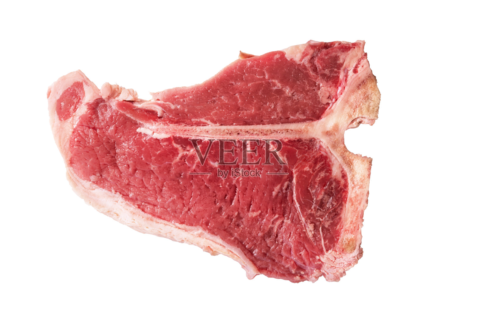 生丁字牛排照片摄影图片