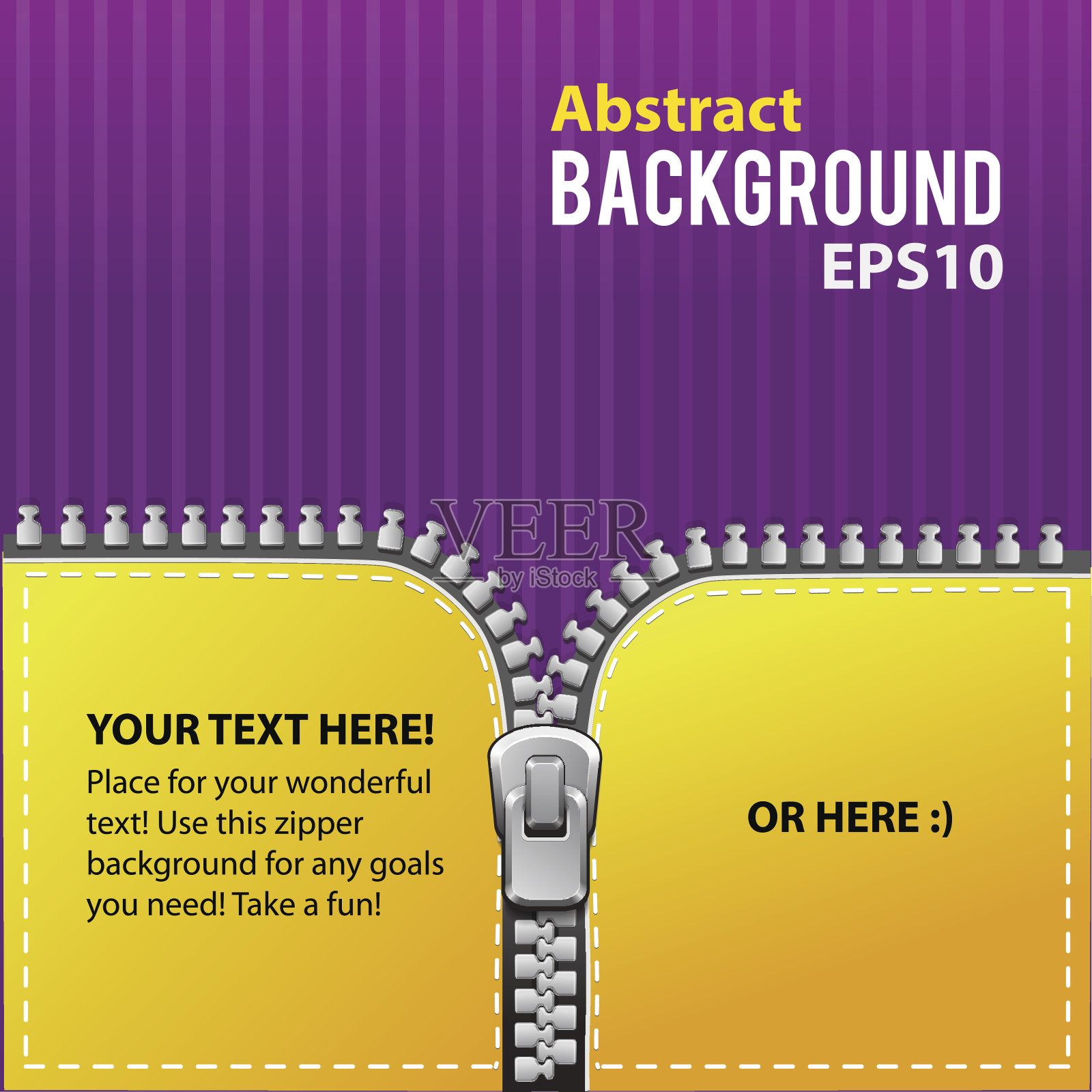 拉链抽象背景插画图片素材