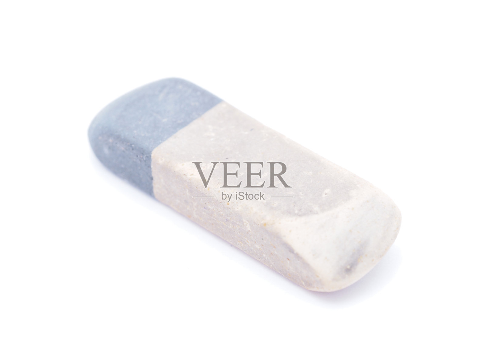 白色背景上的橡皮擦照片摄影图片