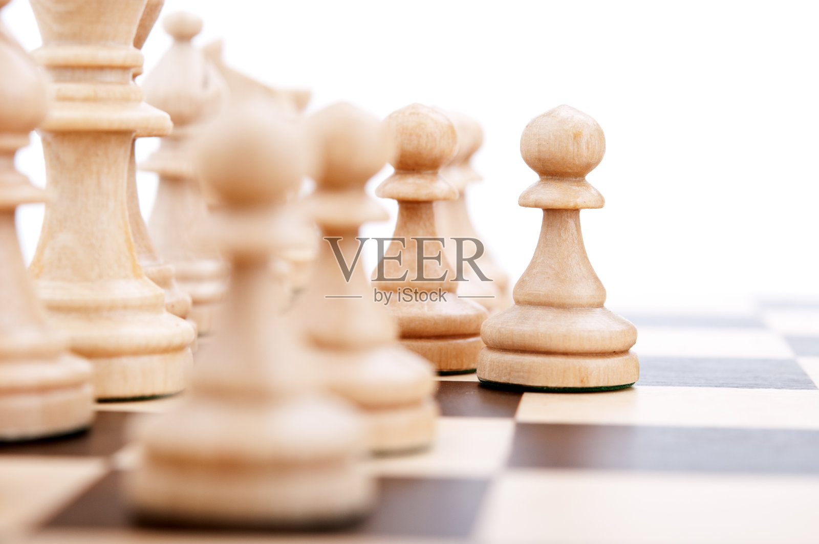 国际象棋棋子孤立照片摄影图片