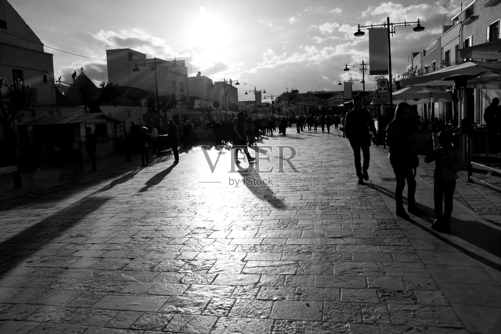 Alberobello (Apulia)主干道照片摄影图片