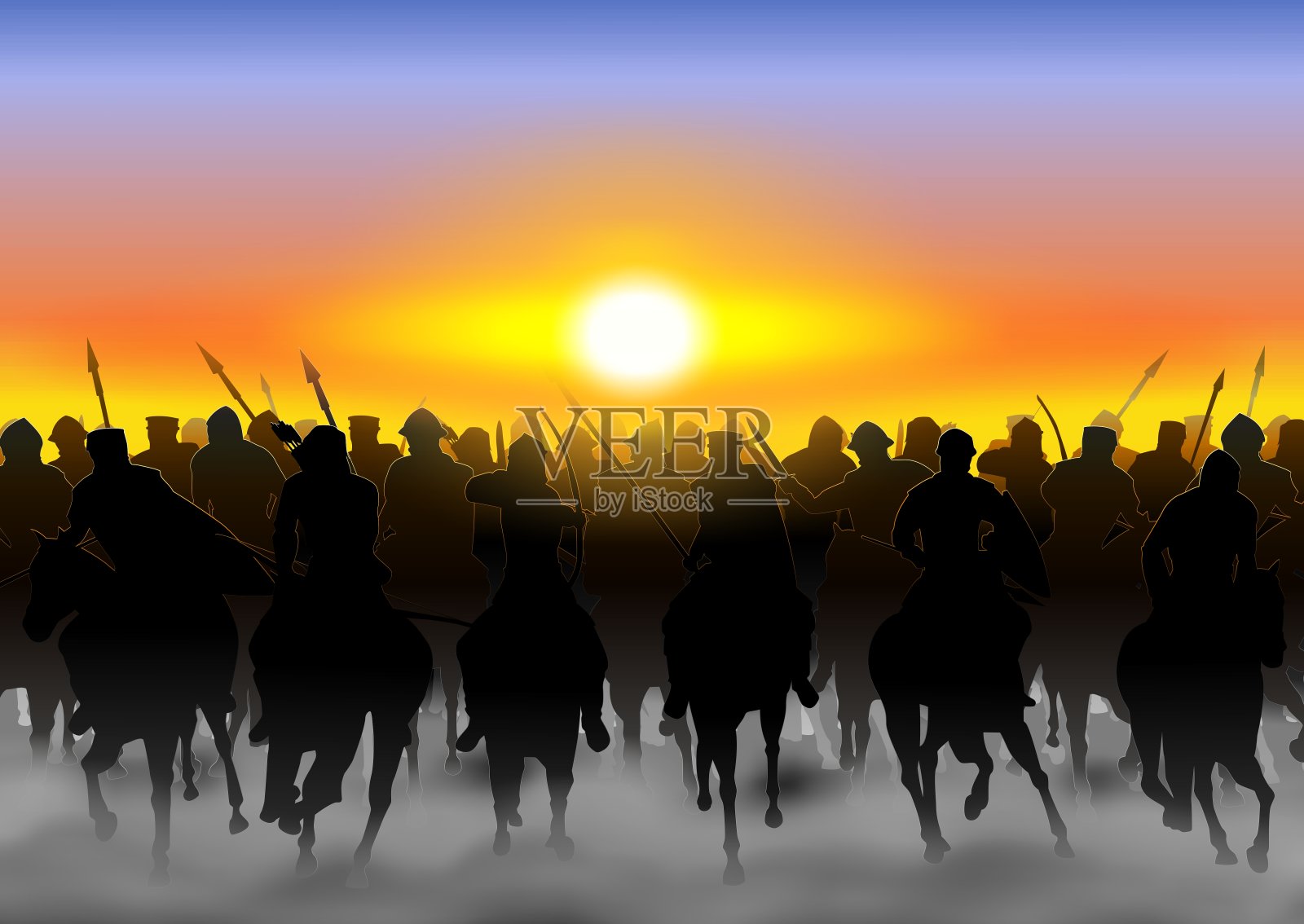 骑兵照片摄影图片