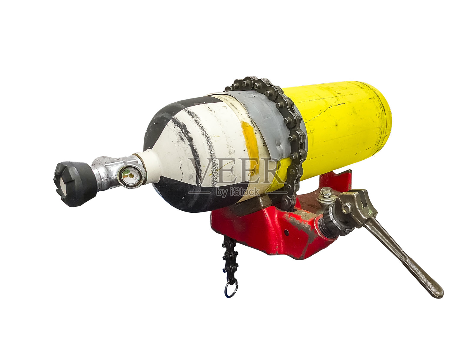 空压机油箱修理照片摄影图片