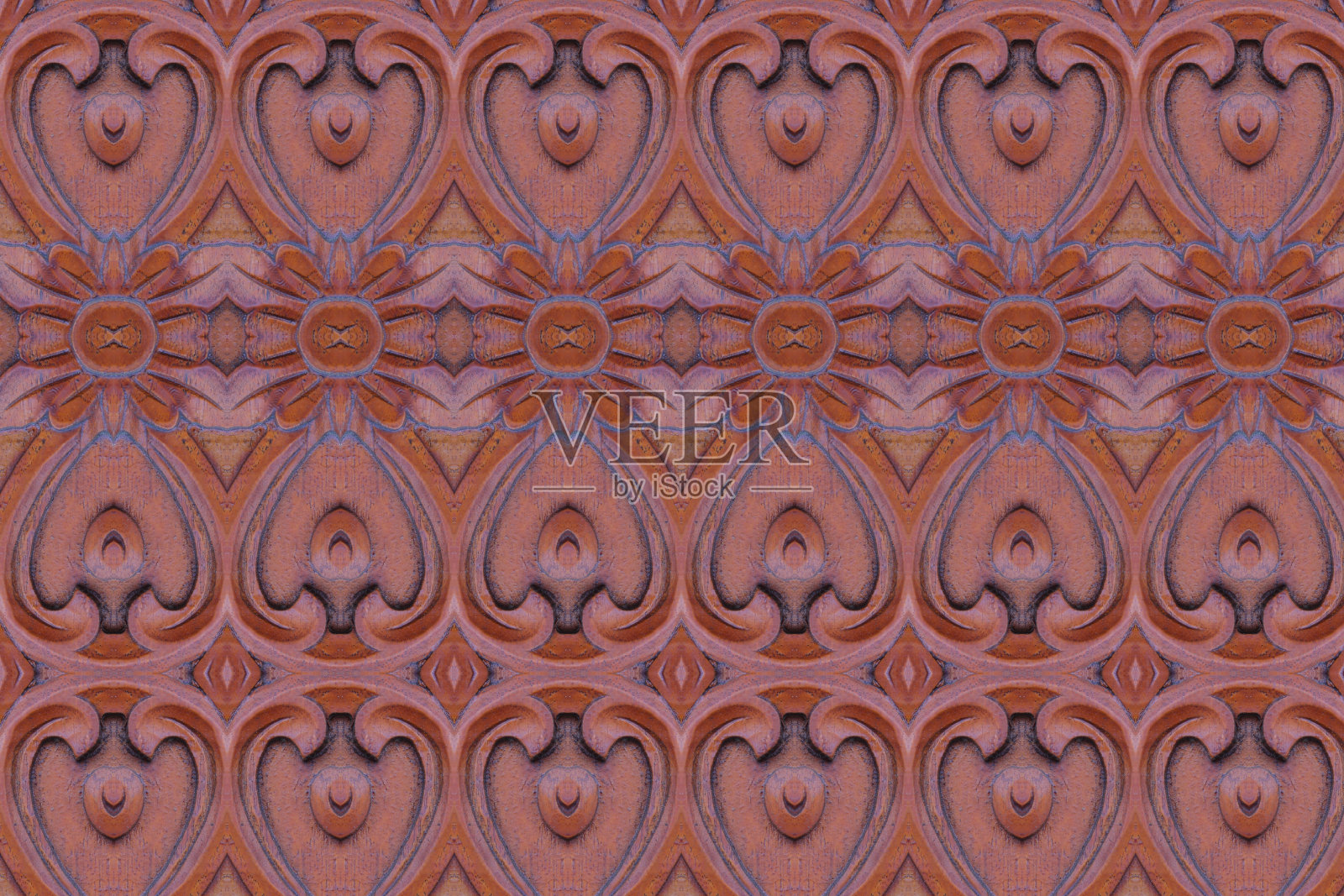 雕花木墙关照片摄影图片