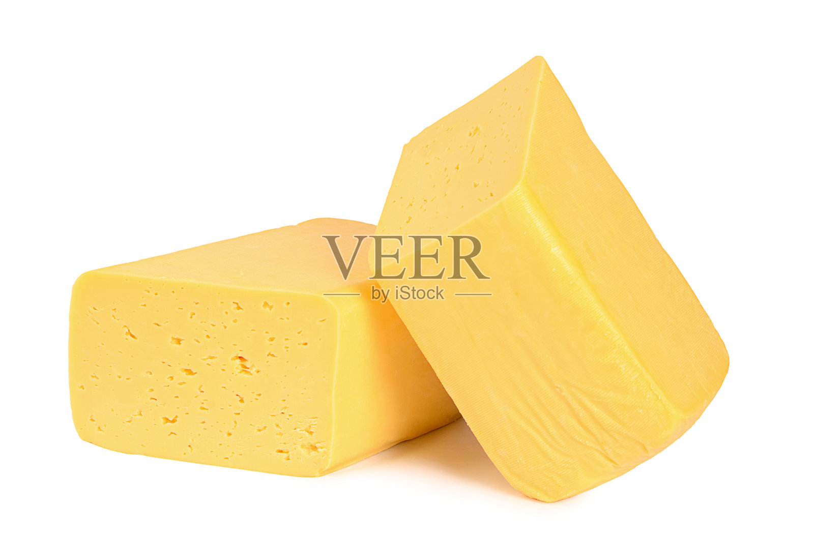 奶酪被隔离在白色的背景上照片摄影图片