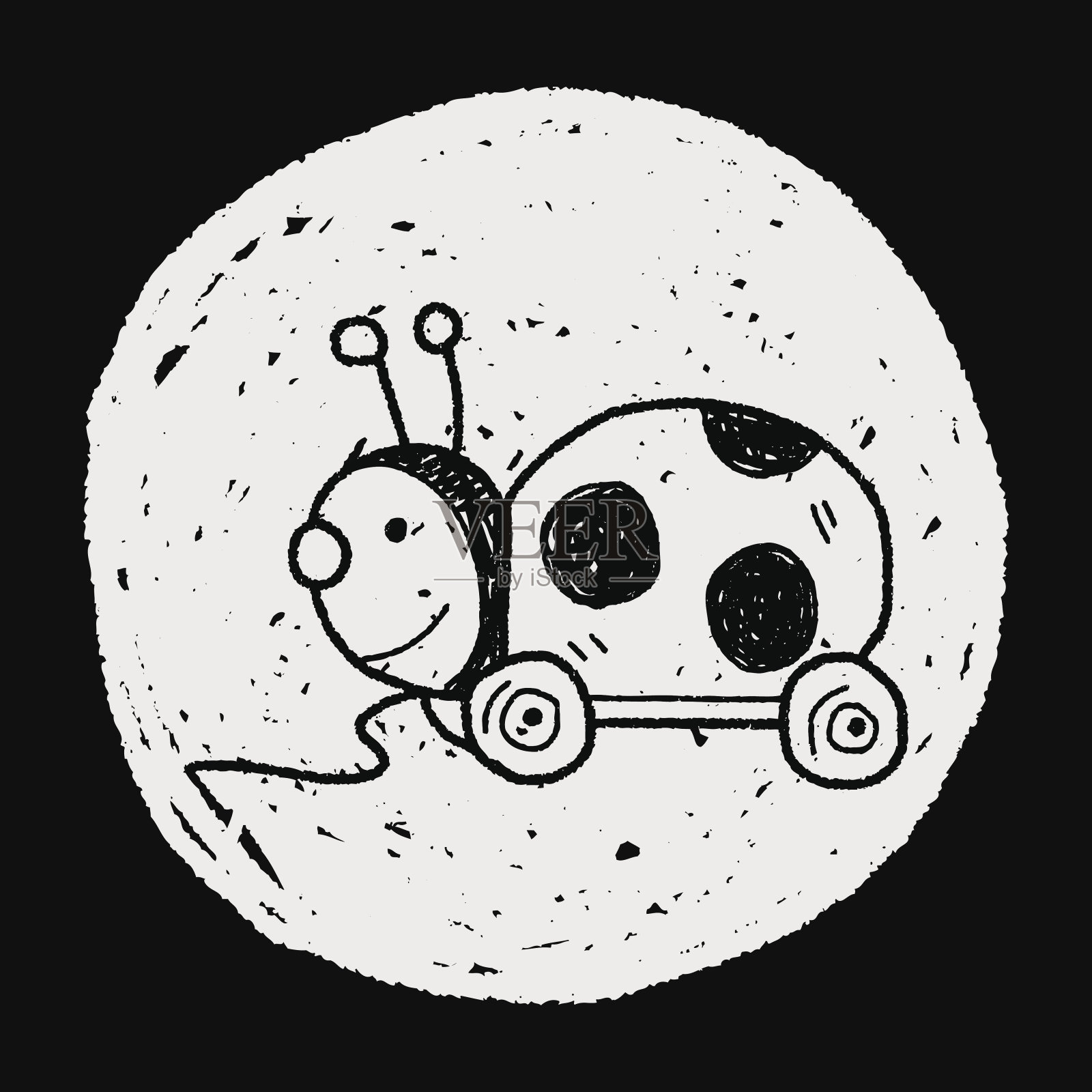 错误玩具涂鸦插画图片素材