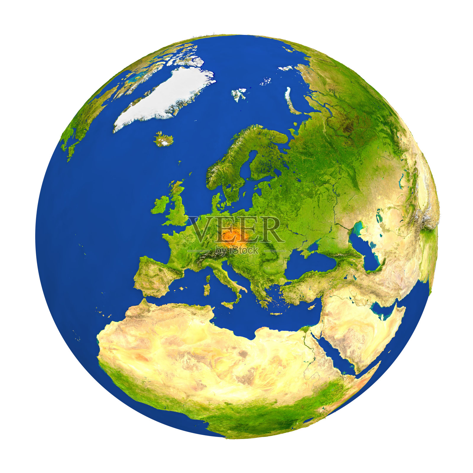 捷克共和国在地球上突出照片摄影图片