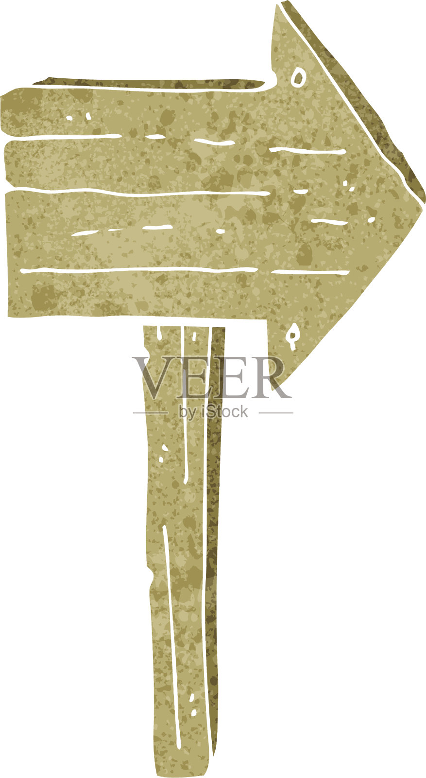 卡通标杆设计元素图片