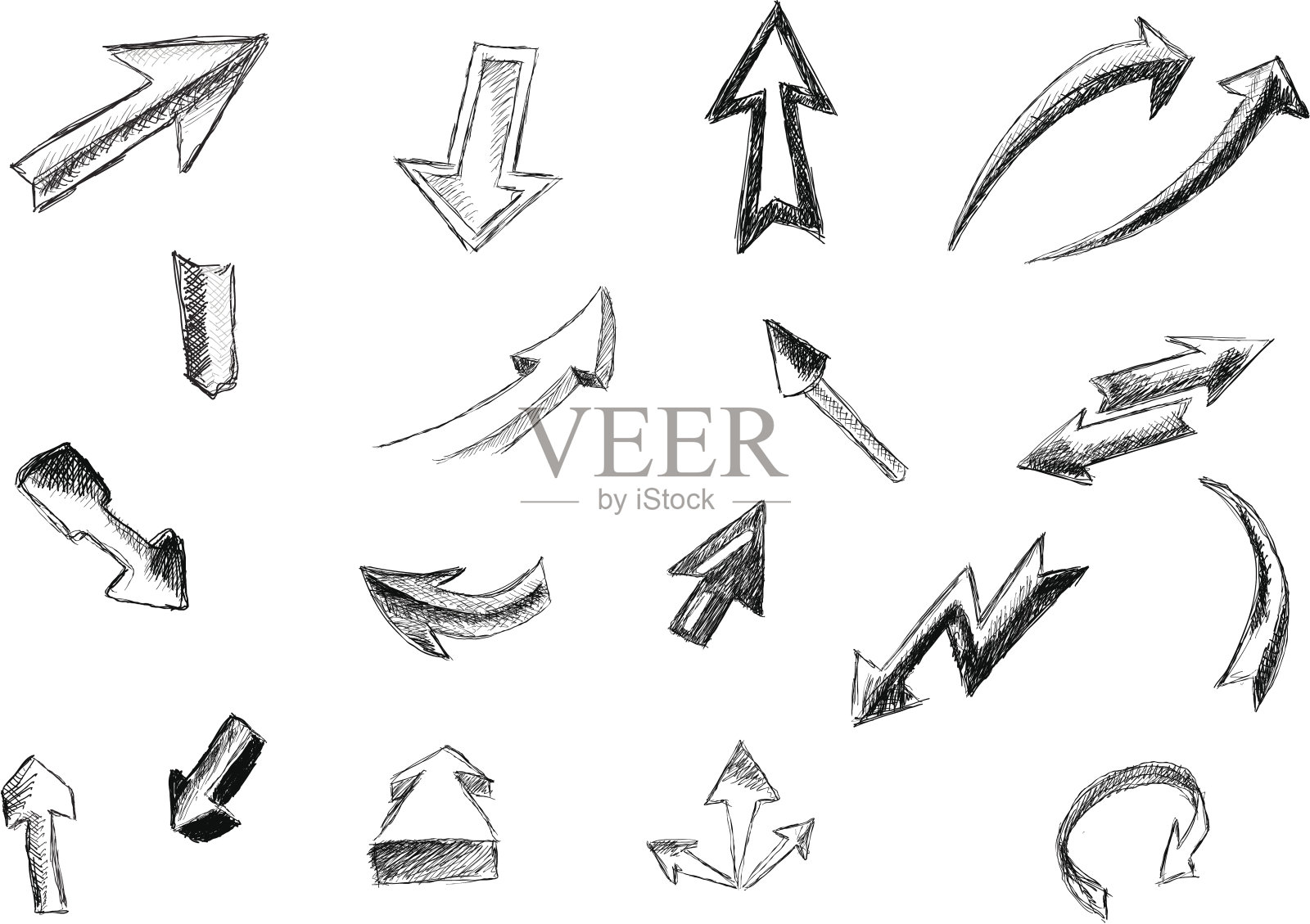 箭头设计元素图片