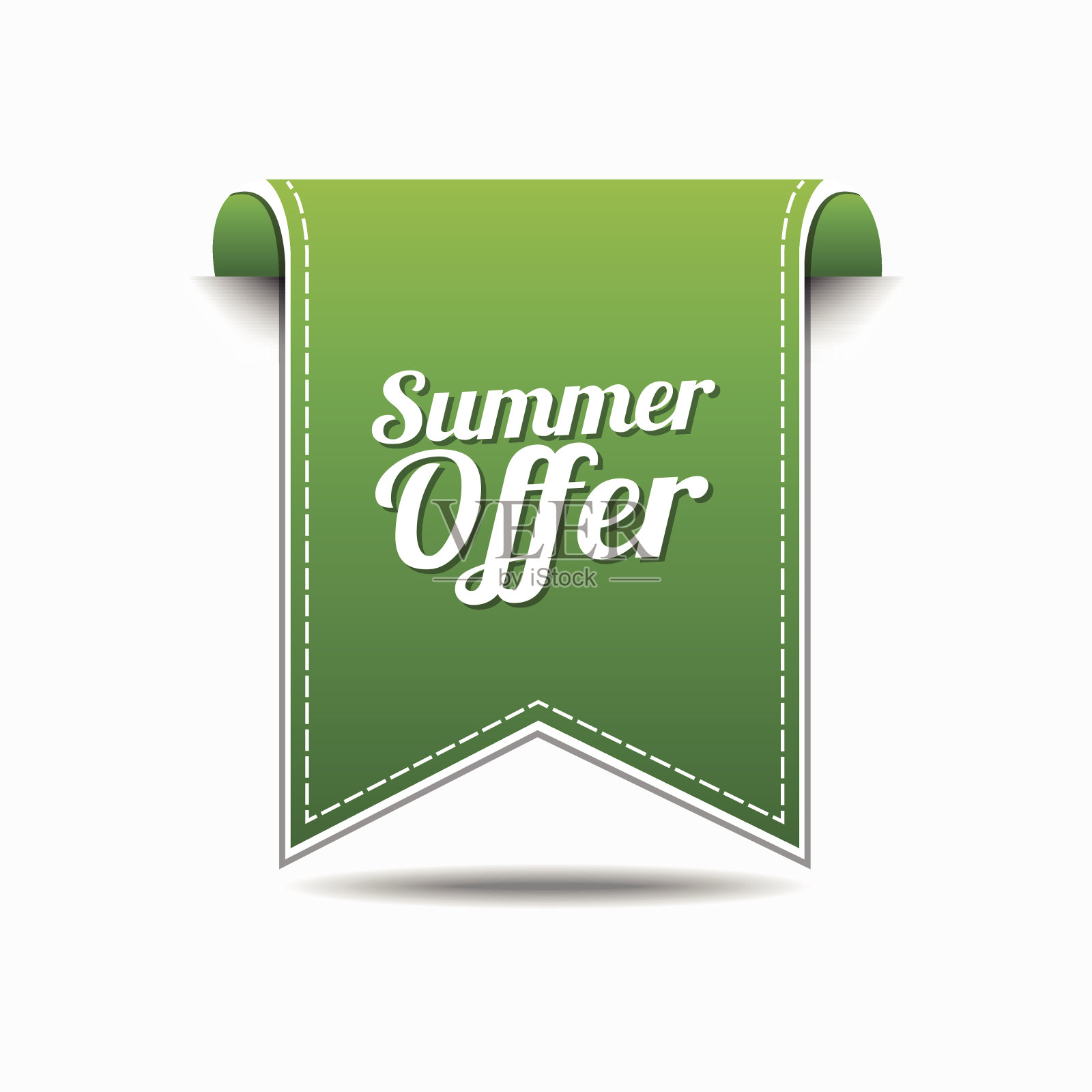 夏季提供绿色矢量图标设计设计元素图片