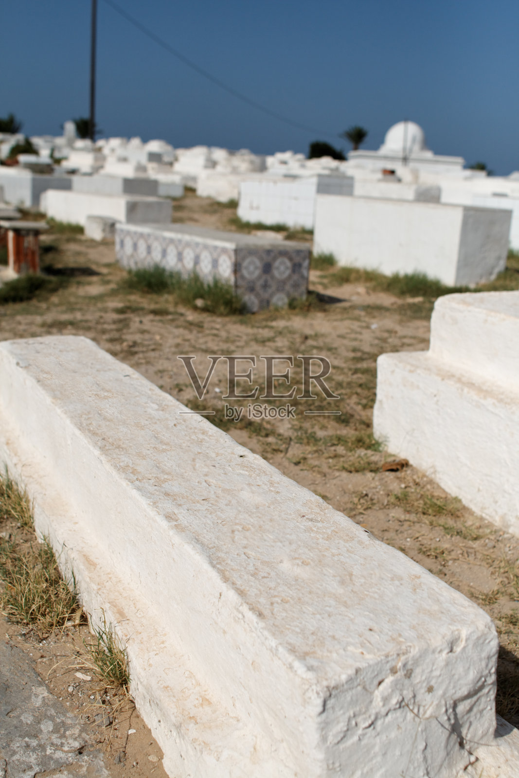 穆斯林公墓,拖拉照片摄影图片