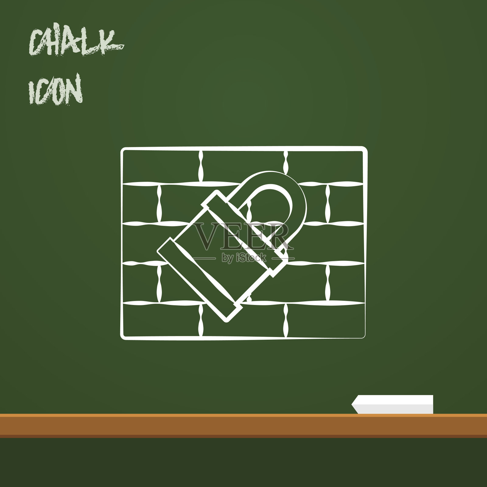 图标的防火墙插画图片素材