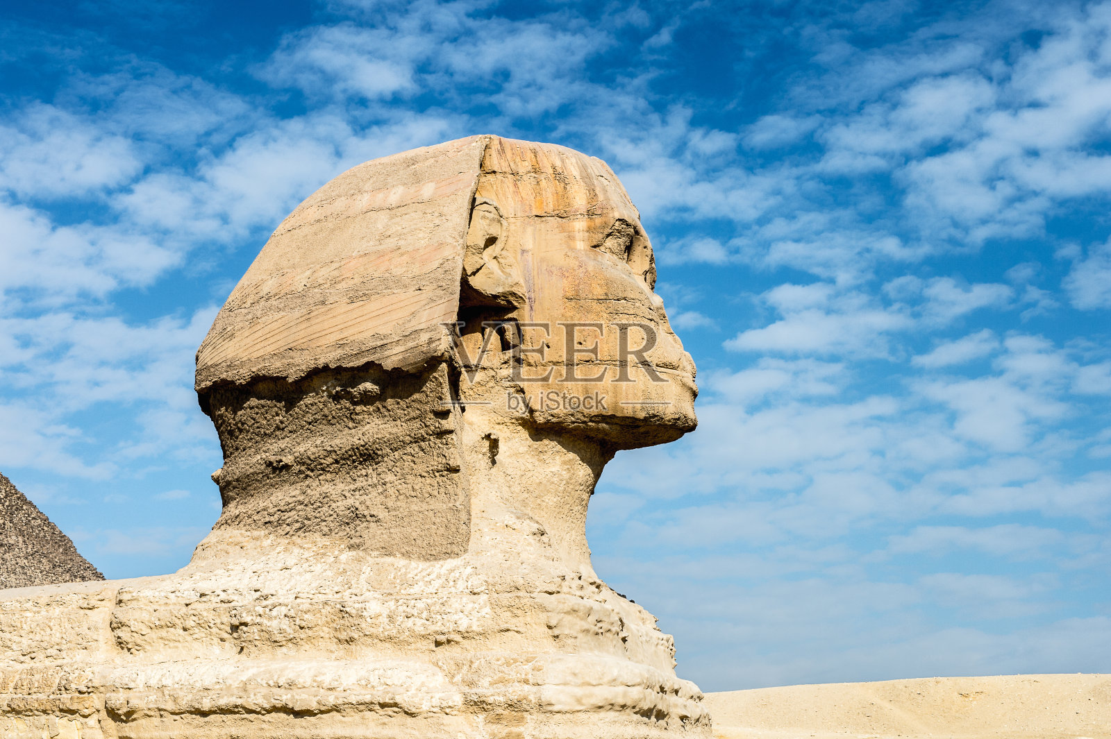 吉萨墓地，吉萨高原，埃及。联合国教科文组织世界遗产照片摄影图片