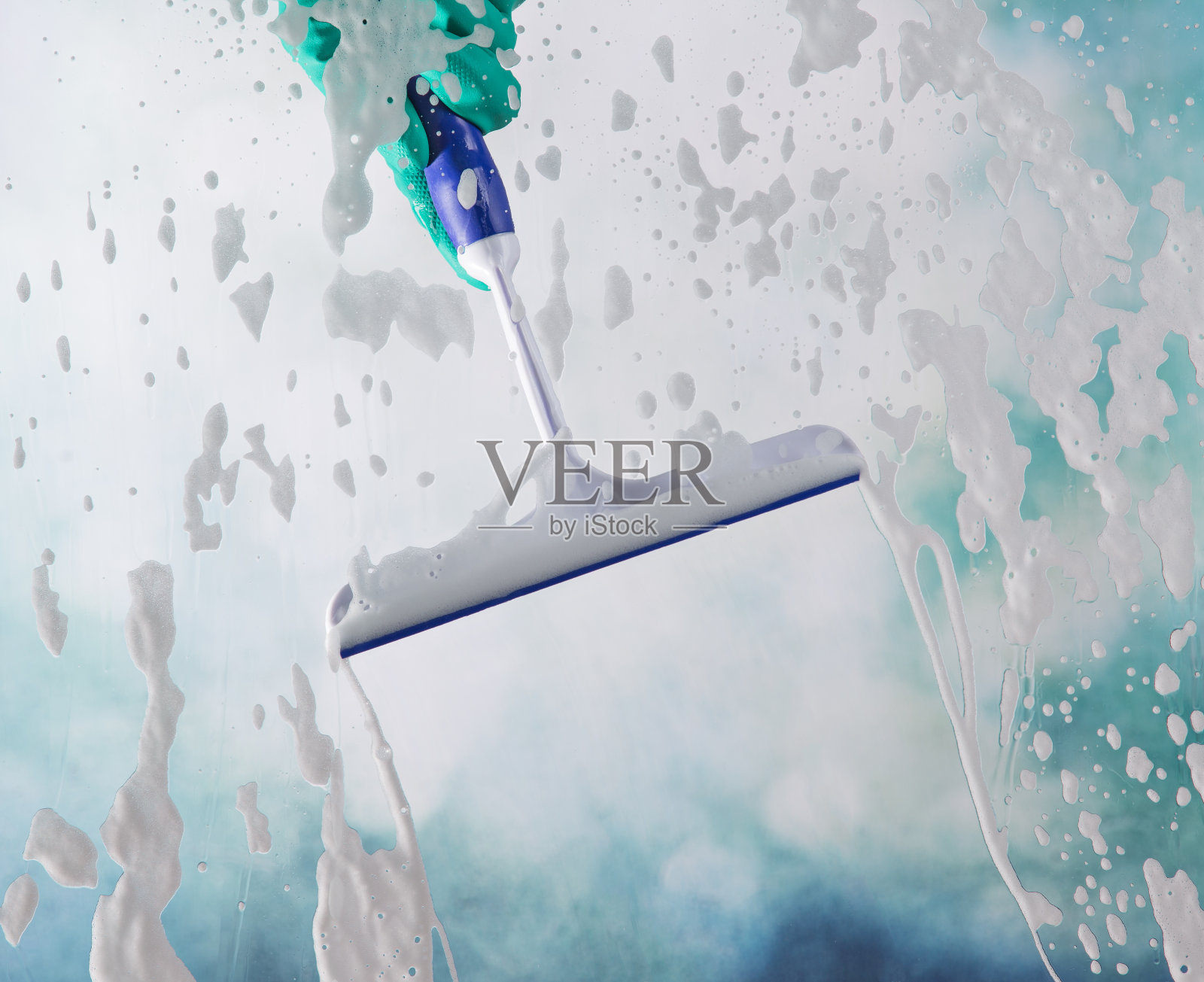 清洁窗户照片摄影图片