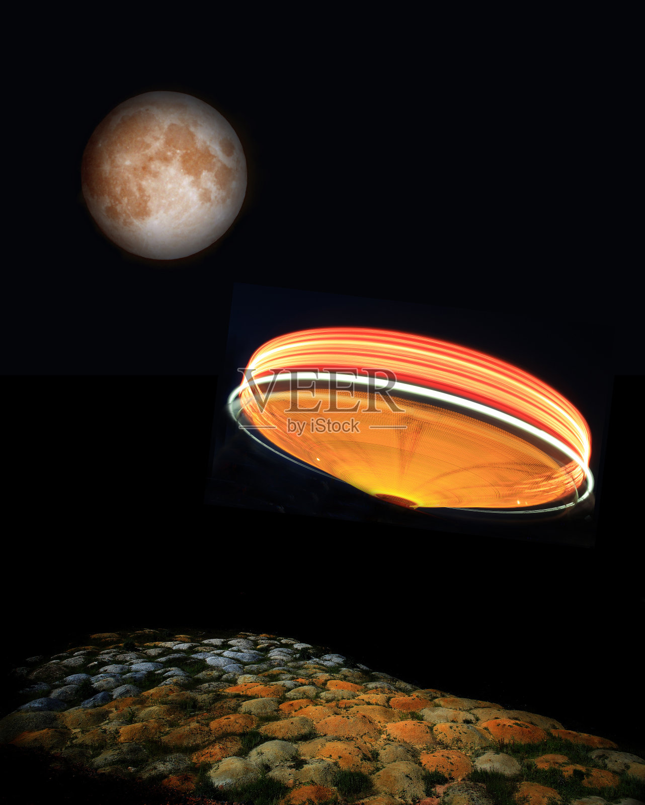 不明飞行物照片摄影图片