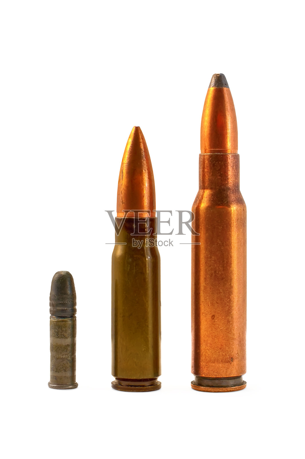 自动武器和小口径步枪的弹药照片摄影图片