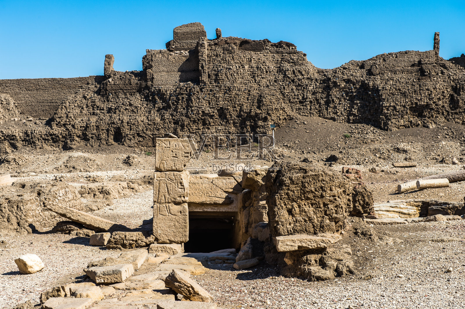 拉美西斯三世，埃及，卢克索照片摄影图片