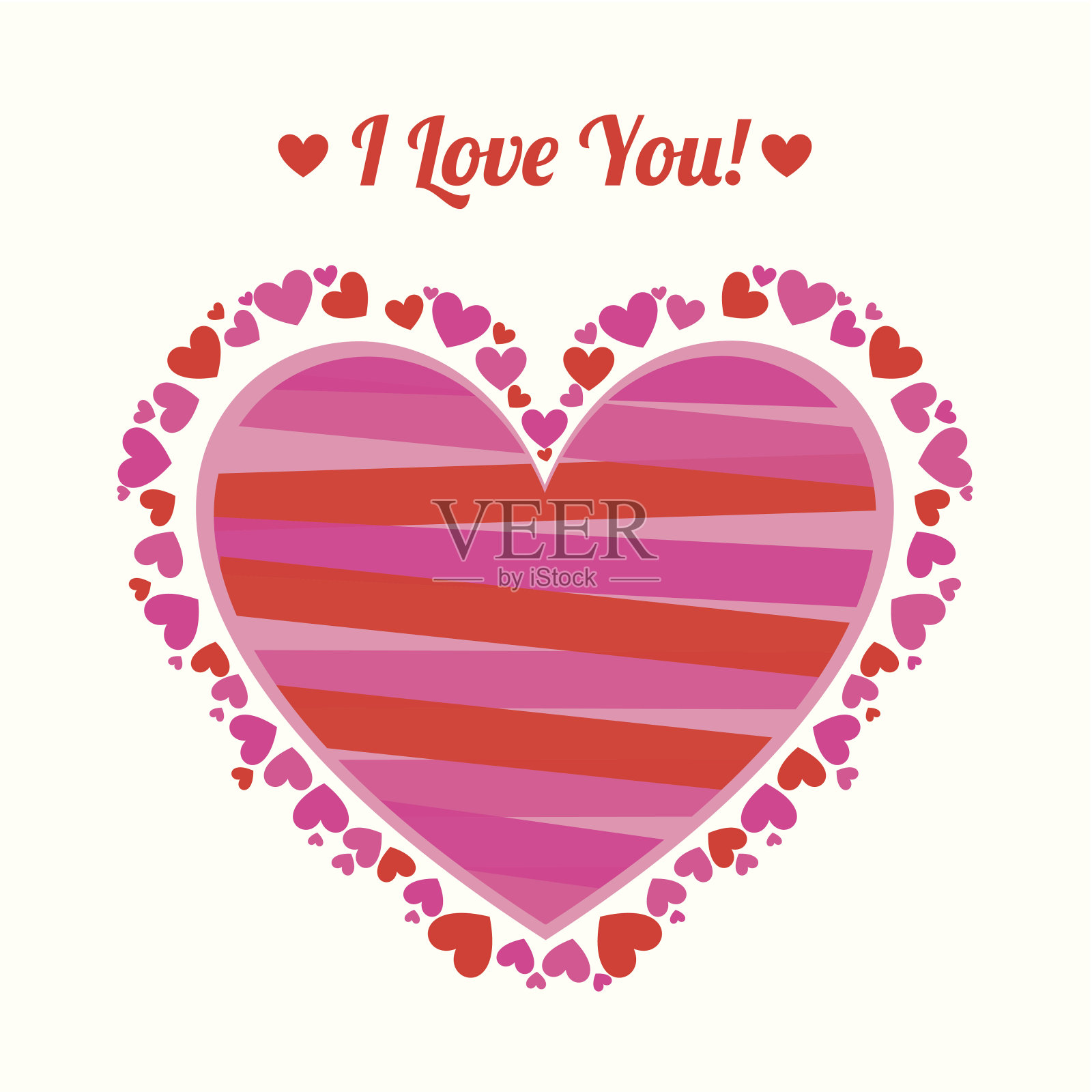 爱的设计-心形插画图片素材