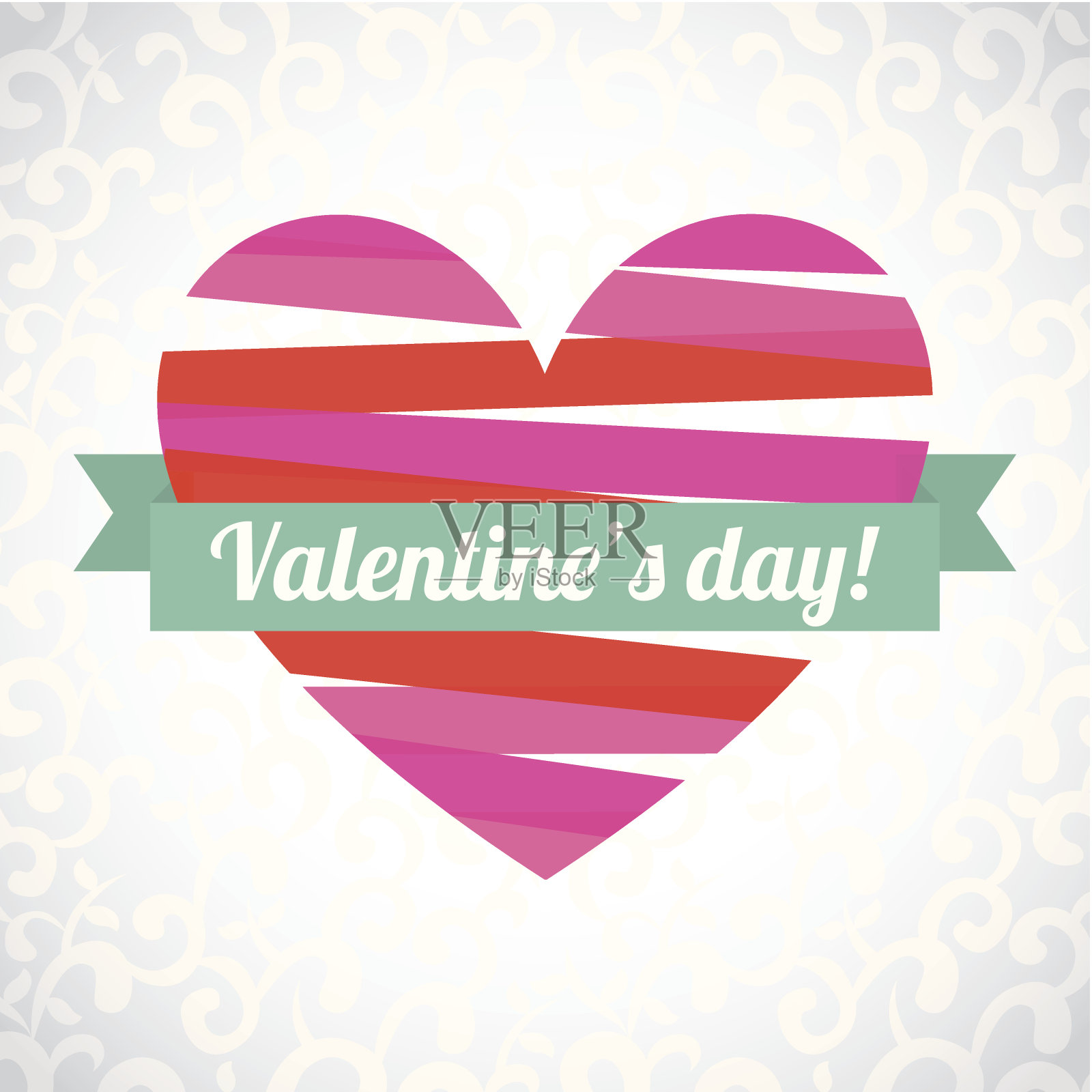 爱的设计-心形插画图片素材