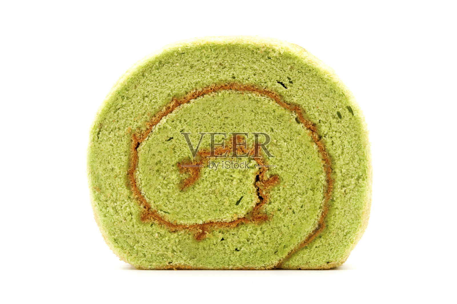 Matcha kasutera蛋糕照片摄影图片