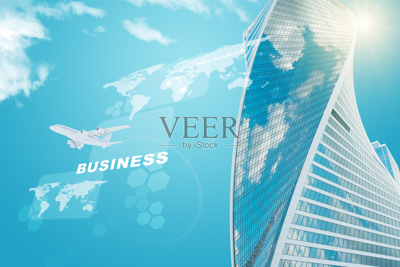 图形商业建筑照片摄影图片