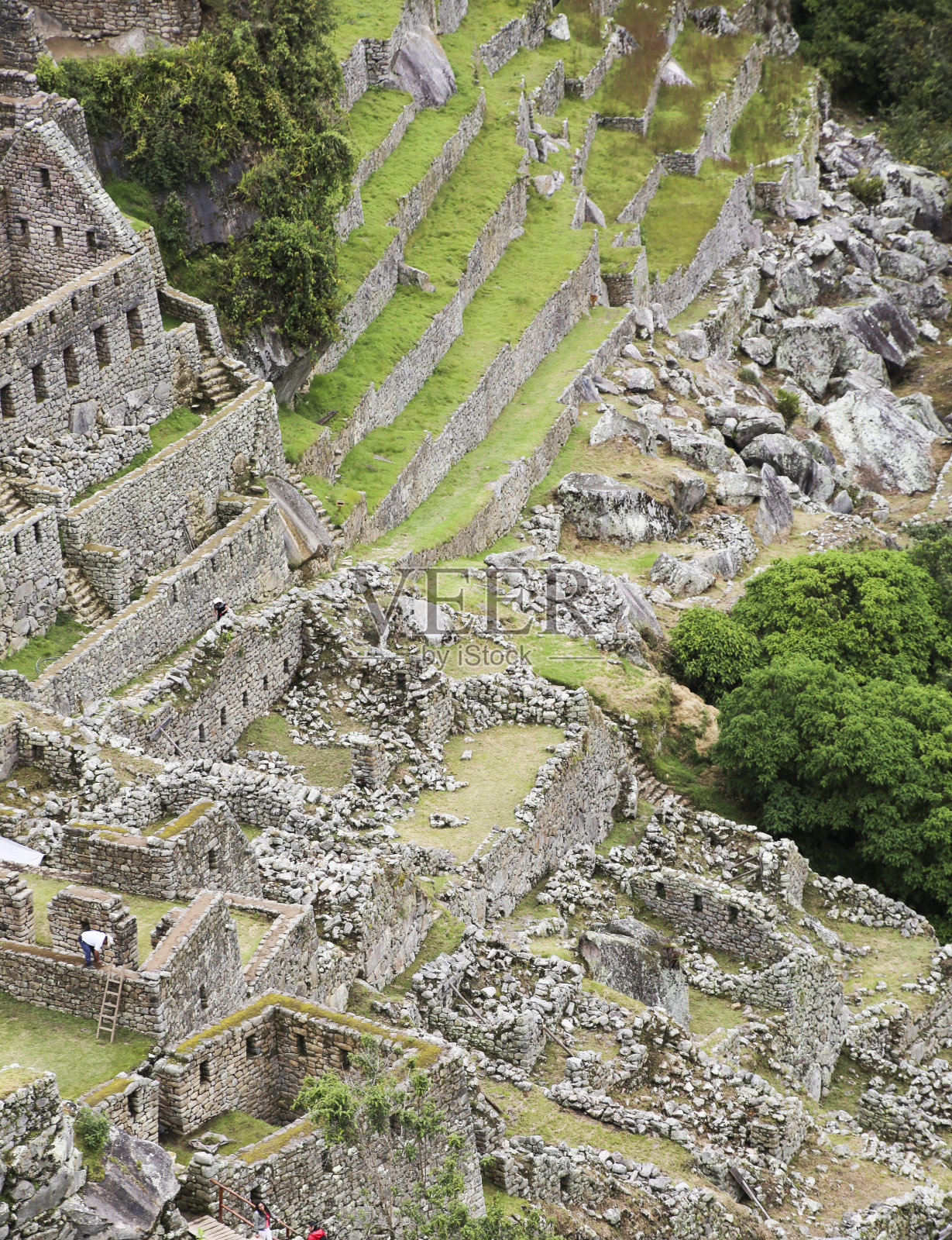 秘鲁的马丘比丘照片摄影图片