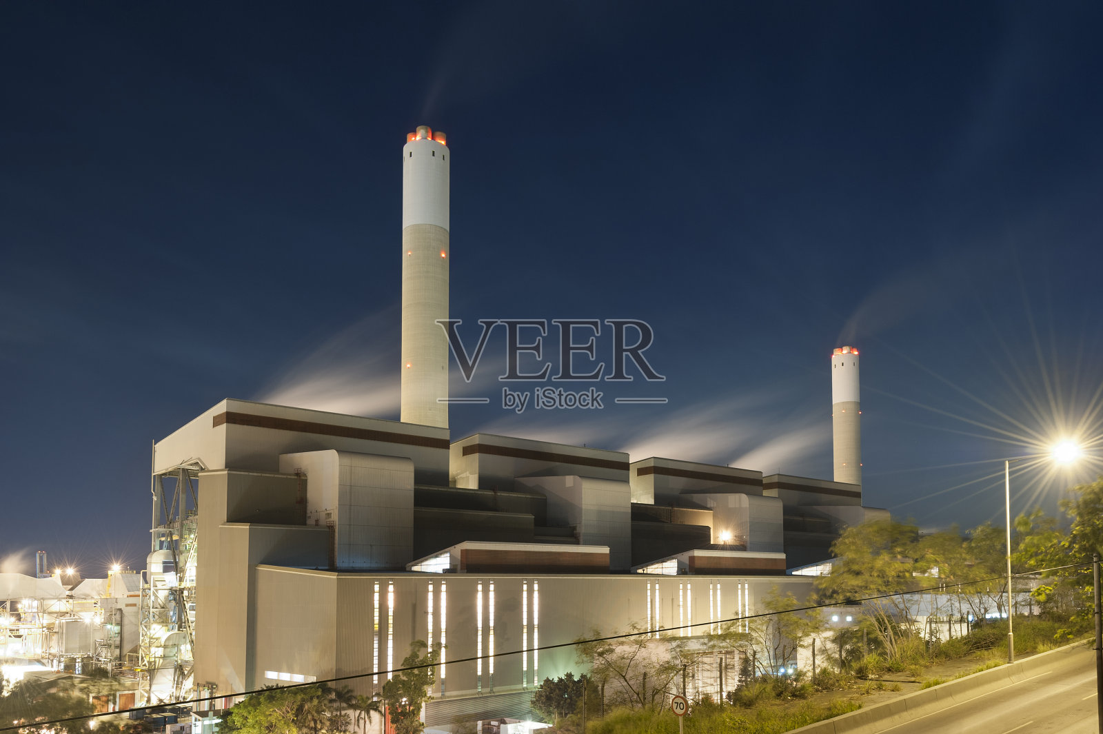 电厂照片摄影图片