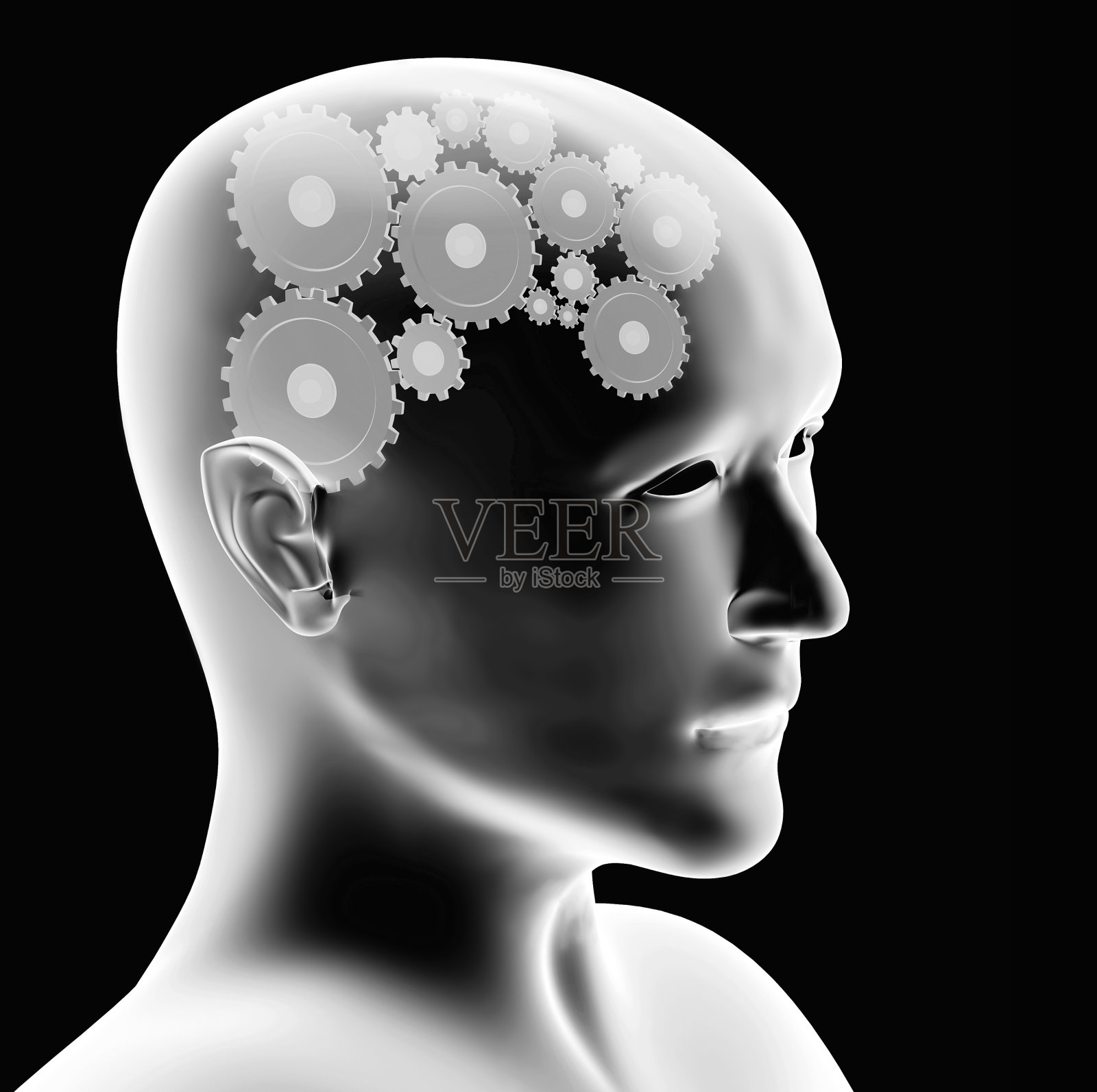 思维过程照片摄影图片