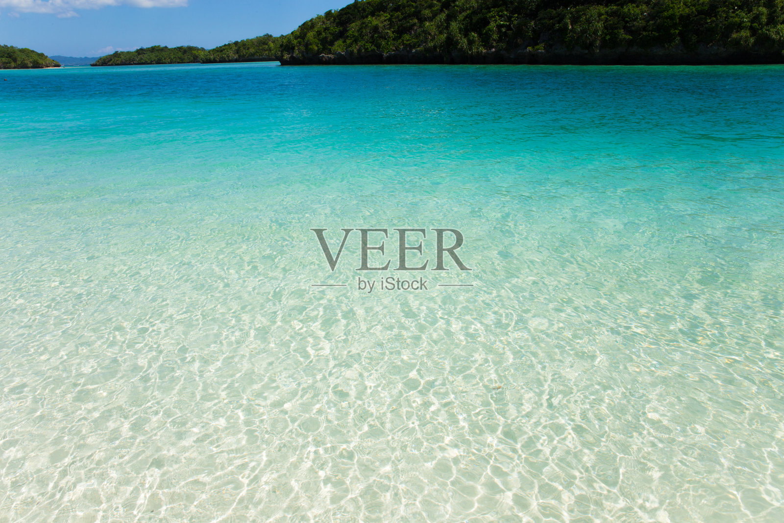 日本石垣卡比拉湾照片摄影图片