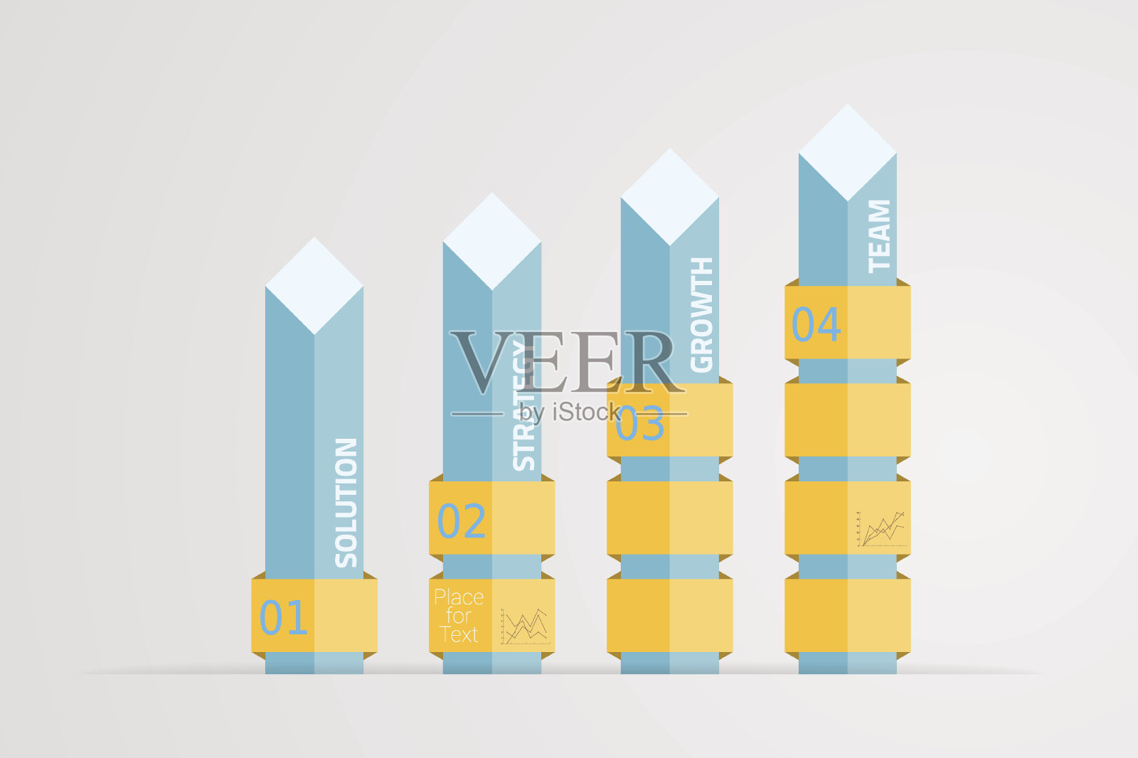 箭头纸插画图片素材