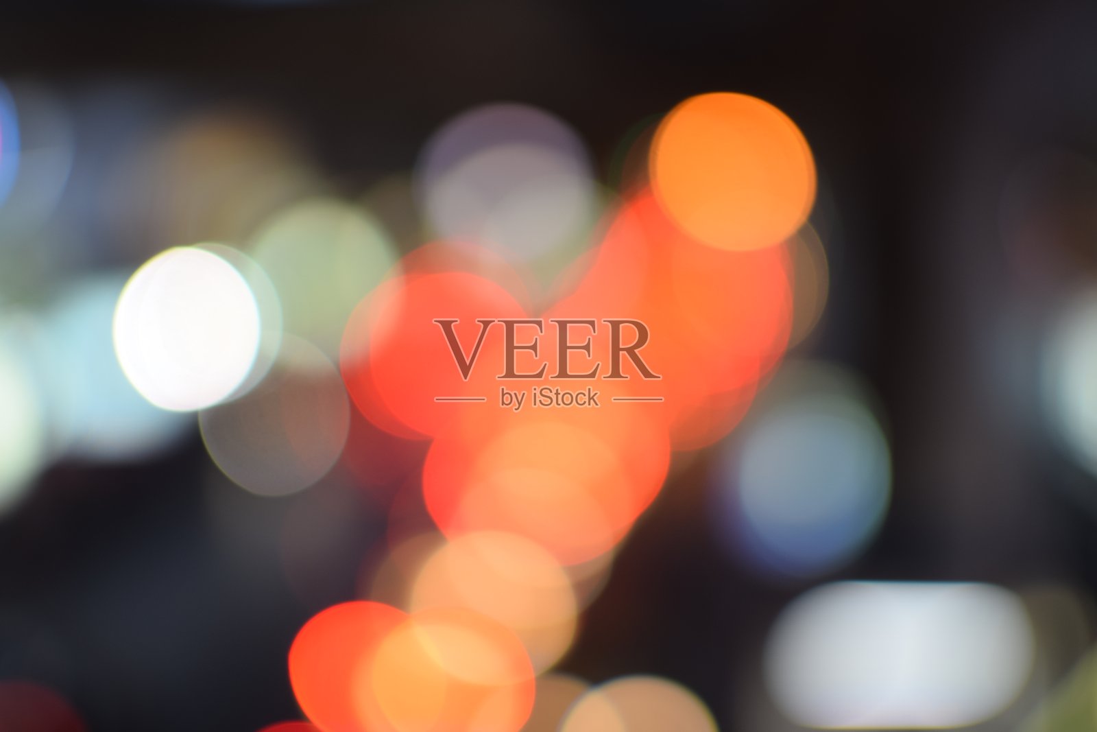 节日背景与散焦灯光照片摄影图片