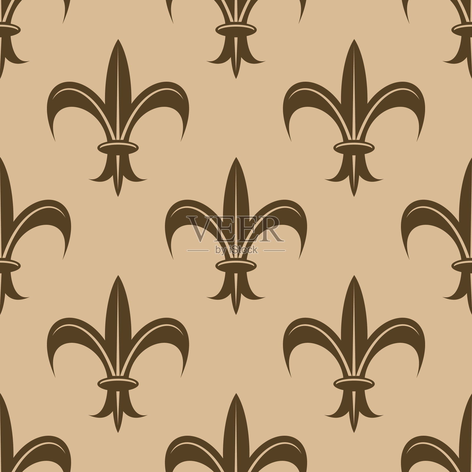 芙蓉的无缝图案插画图片素材