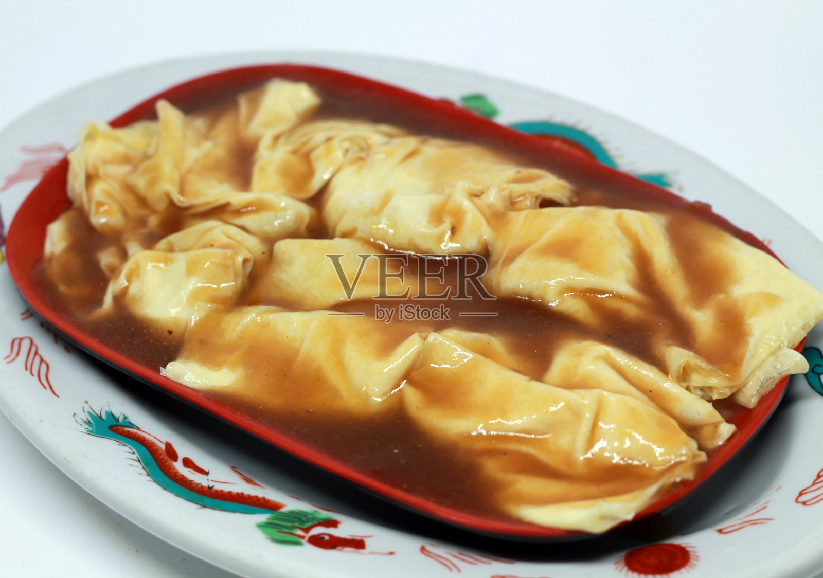 中国豆腐卷照片摄影图片