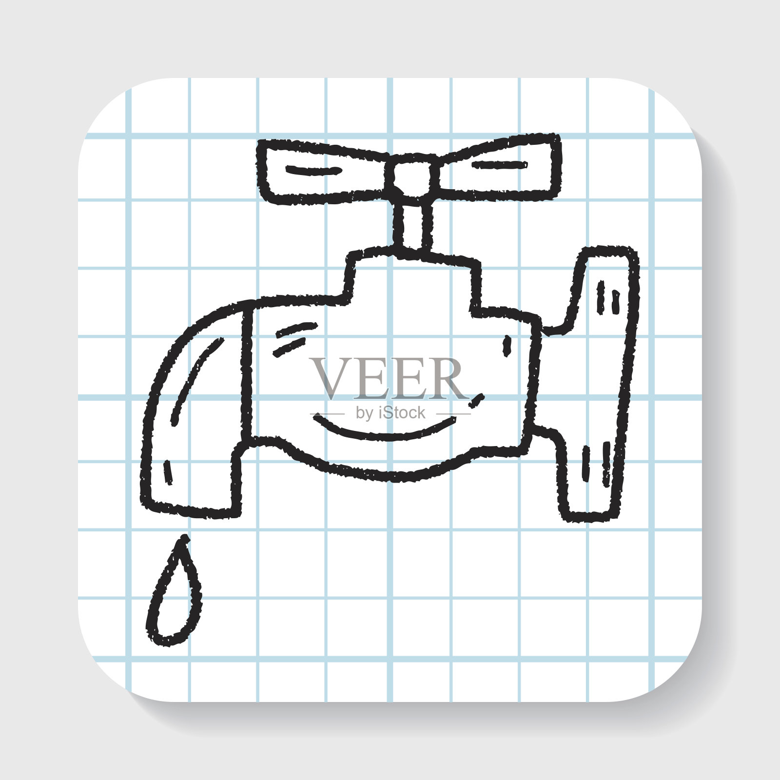 环境保护的概念;47、节约用水，保护绿化设计元素图片