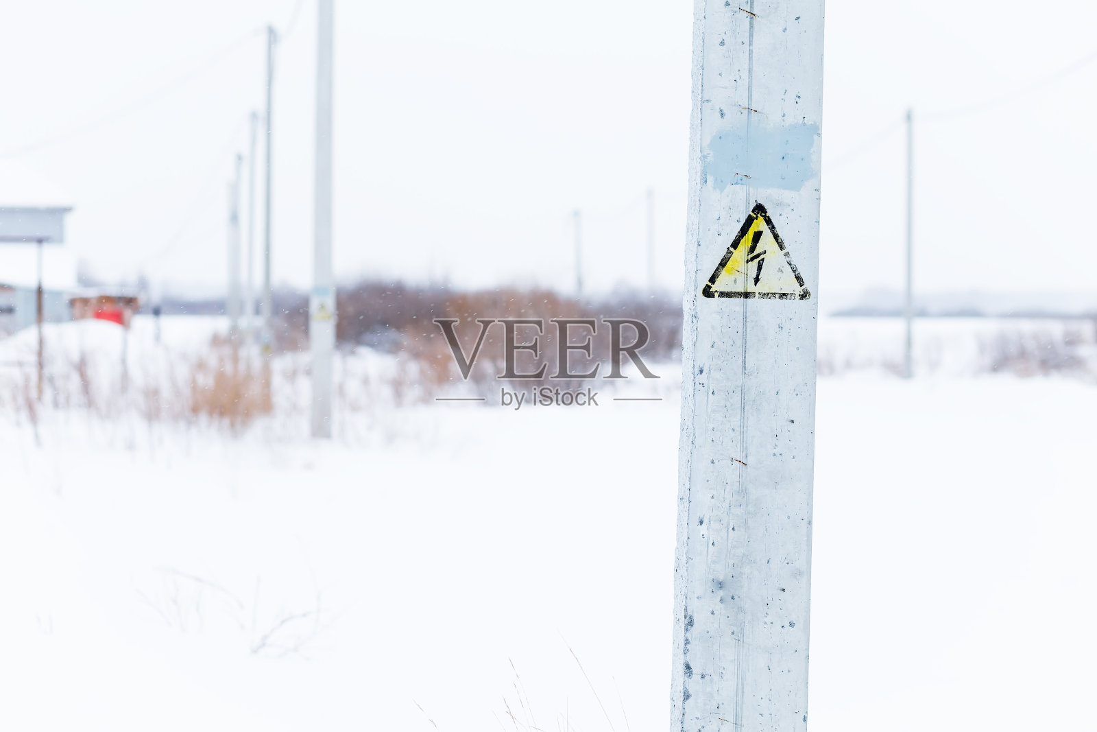 危险电气危险高压标志照片摄影图片