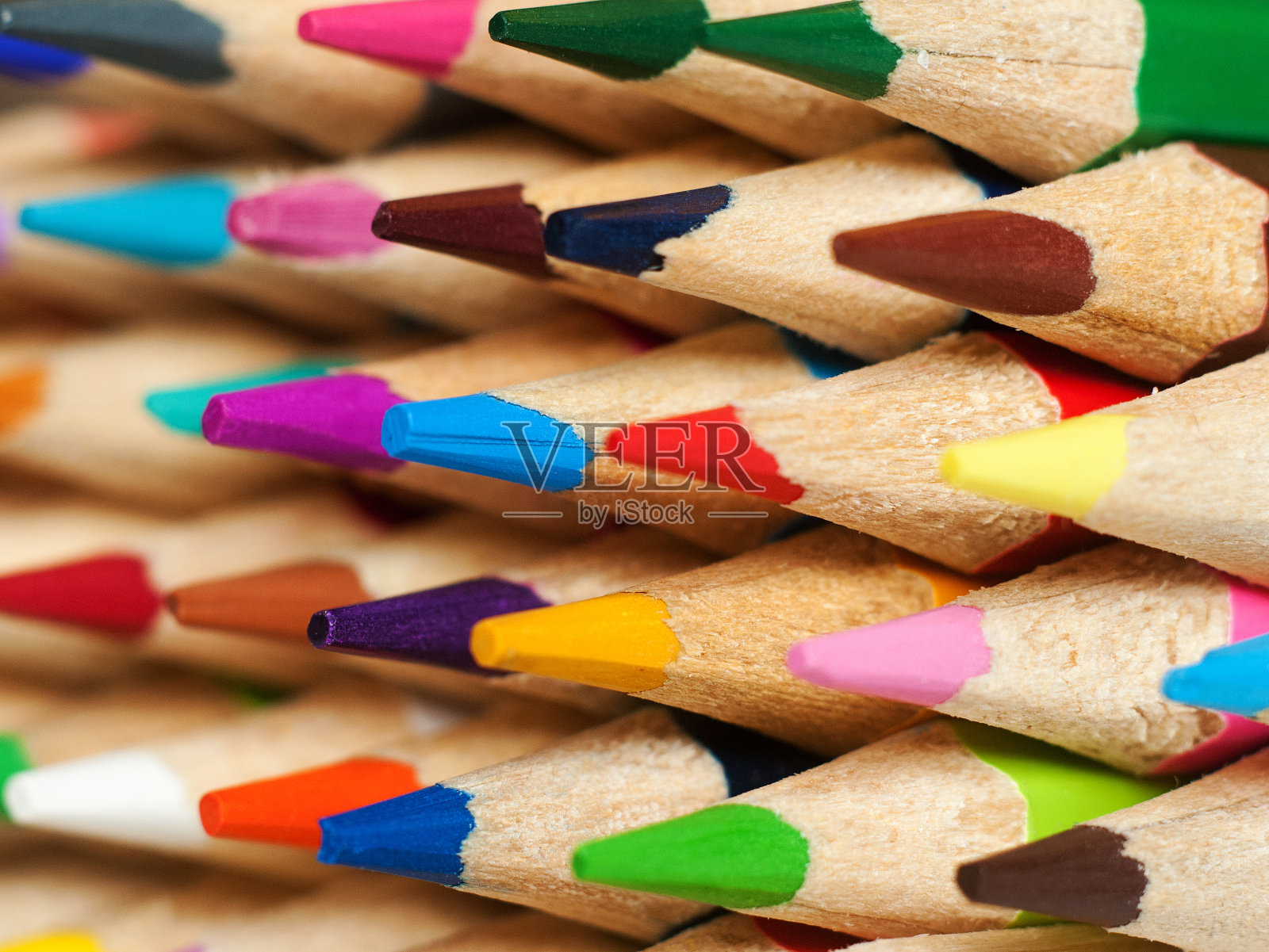 Matite着色照片摄影图片