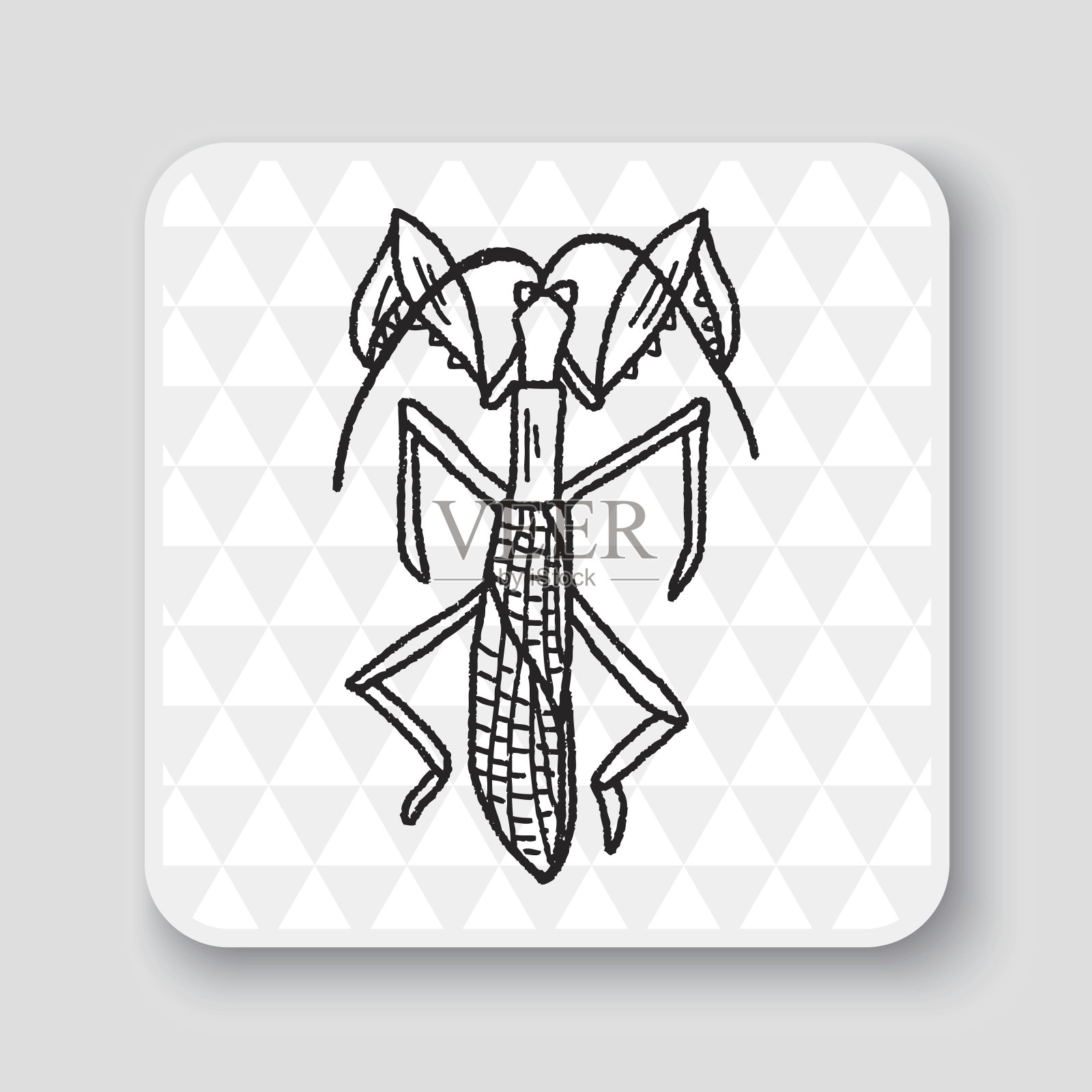 曼涂鸦设计元素图片