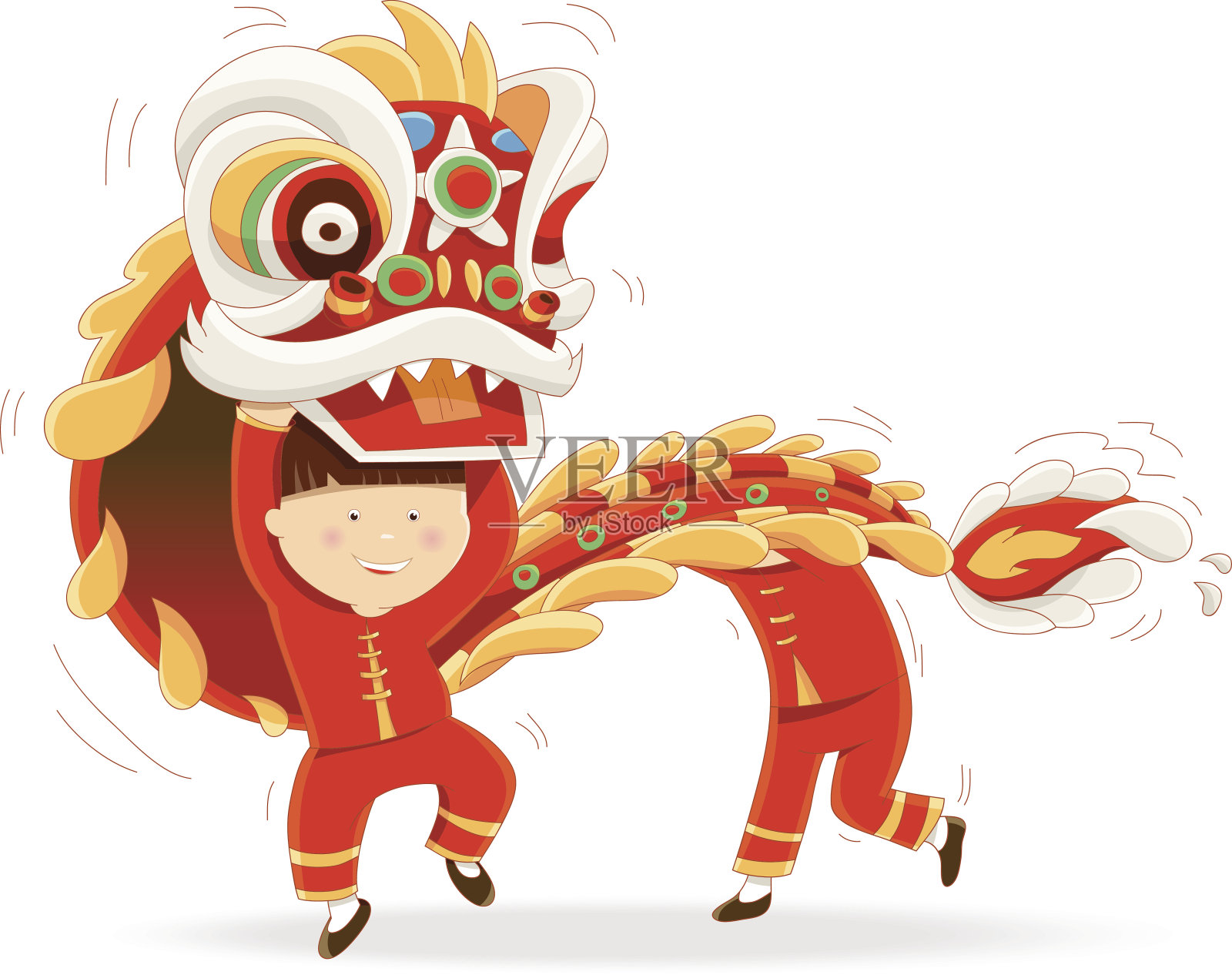 新年快乐，白茫茫一片设计元素图片