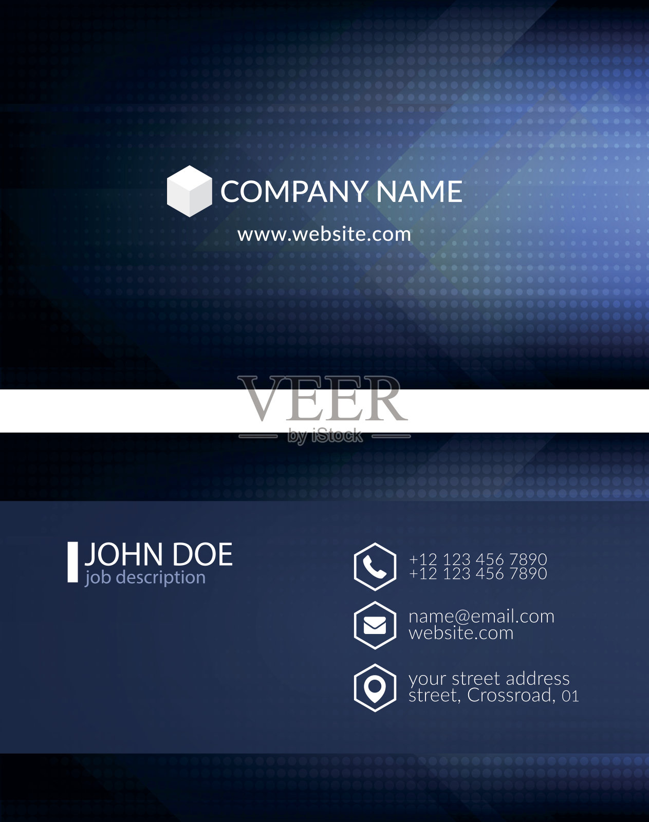 名片模板。设计模板素材