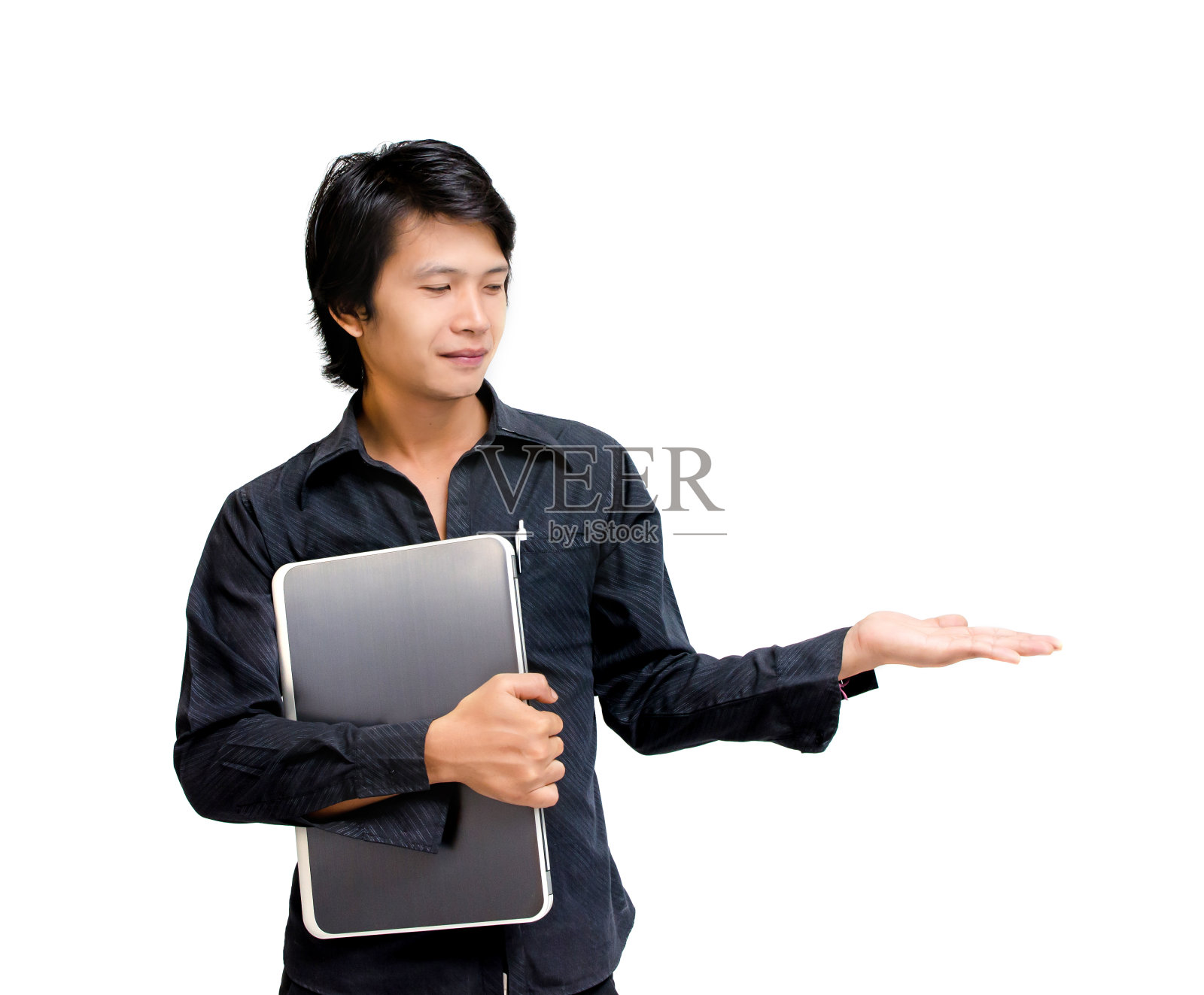 显示的商人照片摄影图片