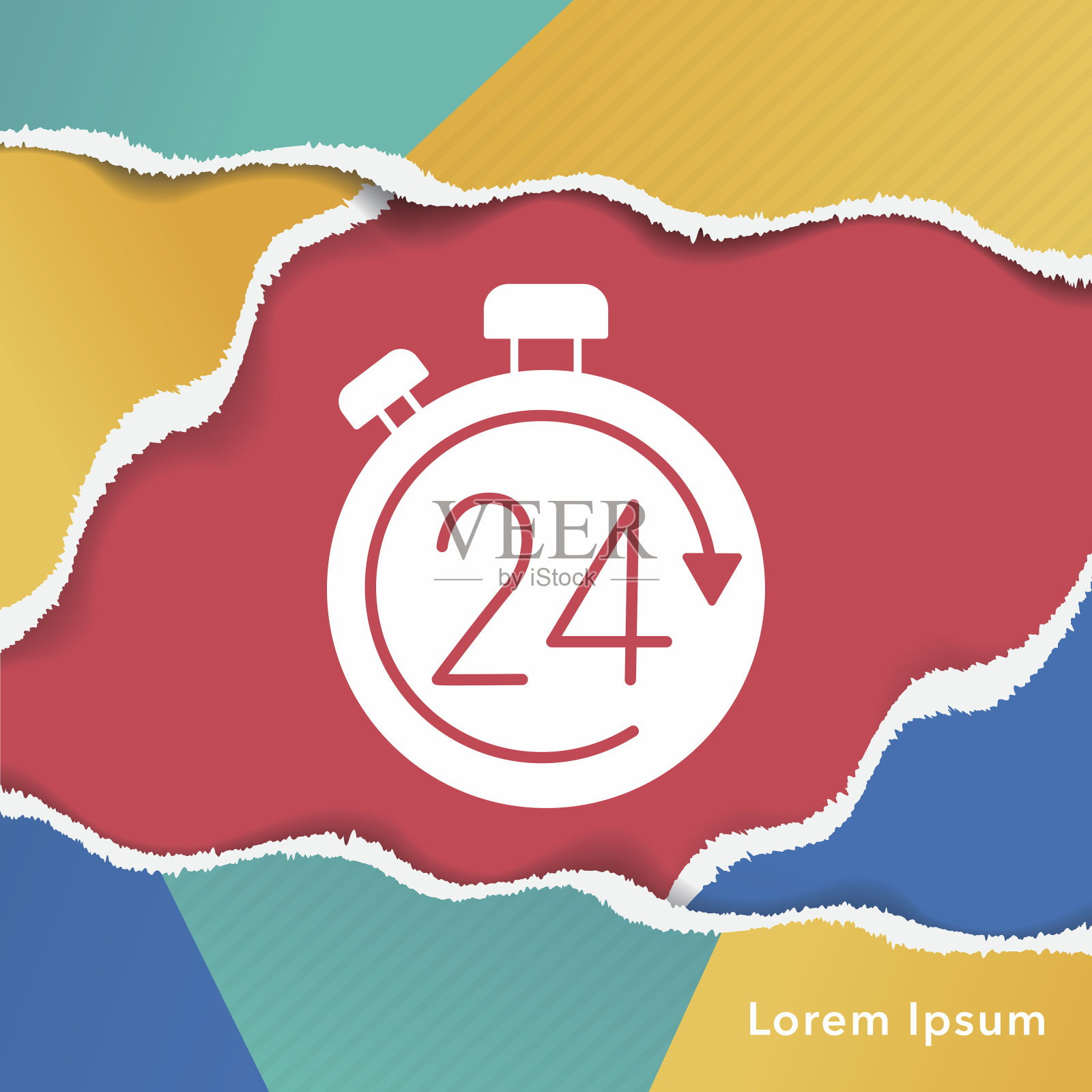 有限的交货图标插画图片素材