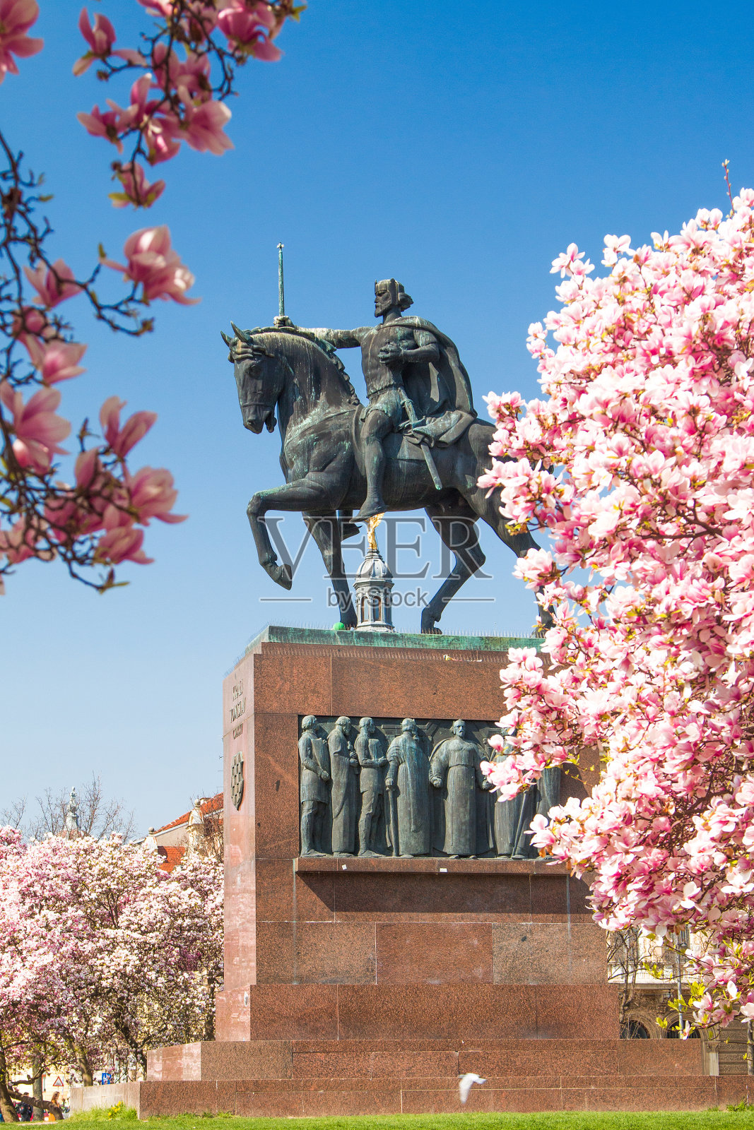 克罗地亚萨格勒布的春天照片摄影图片
