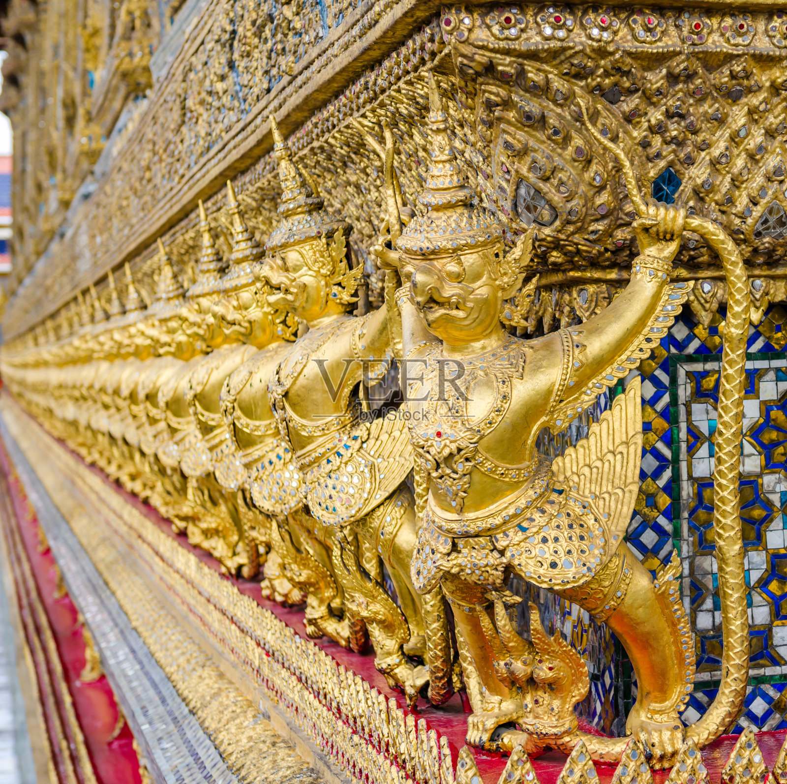 金揭路荼寺，曼谷，泰国照片摄影图片