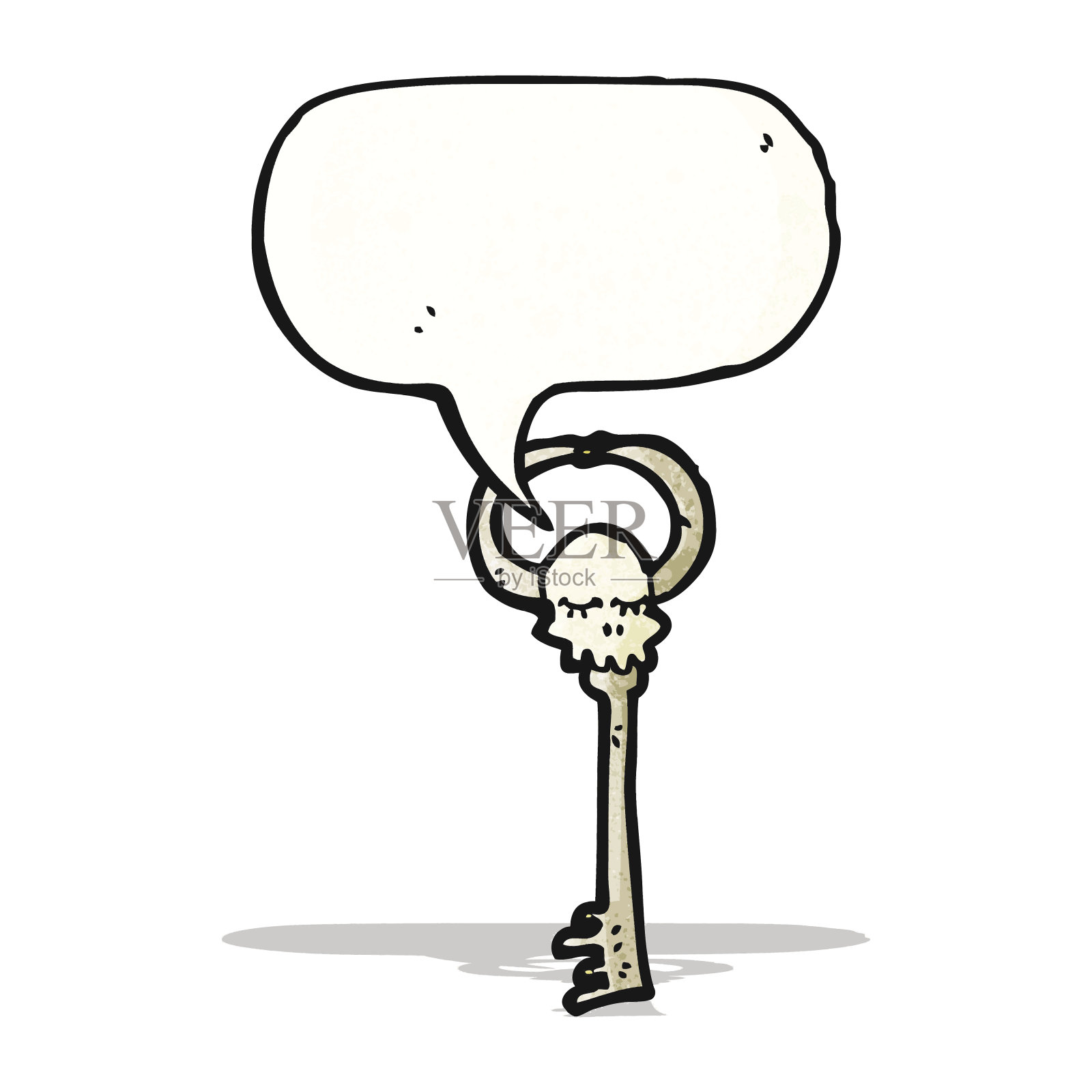 神奇漫画钥匙设计元素图片