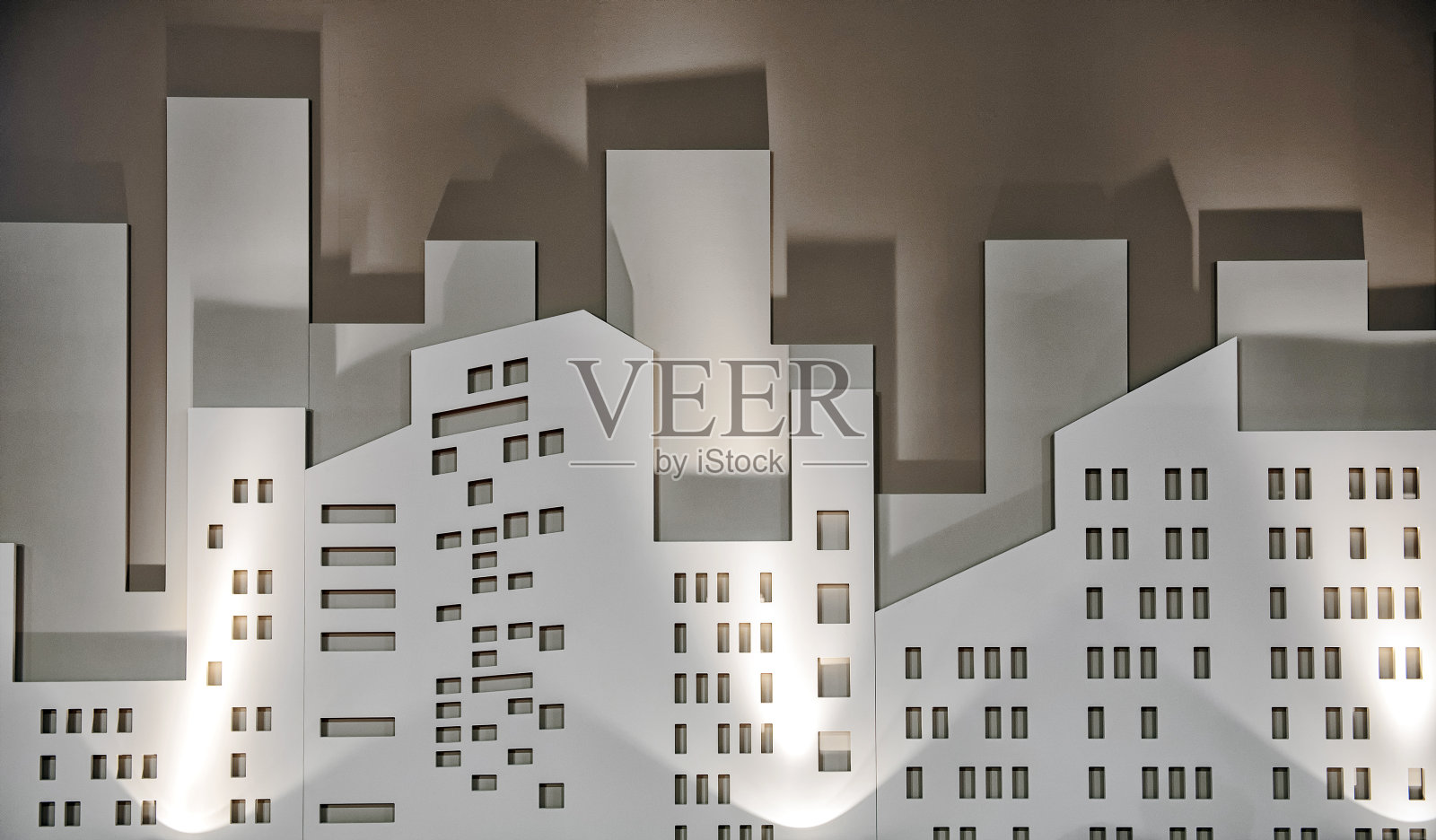 一个城市的小比例模型模型照片摄影图片