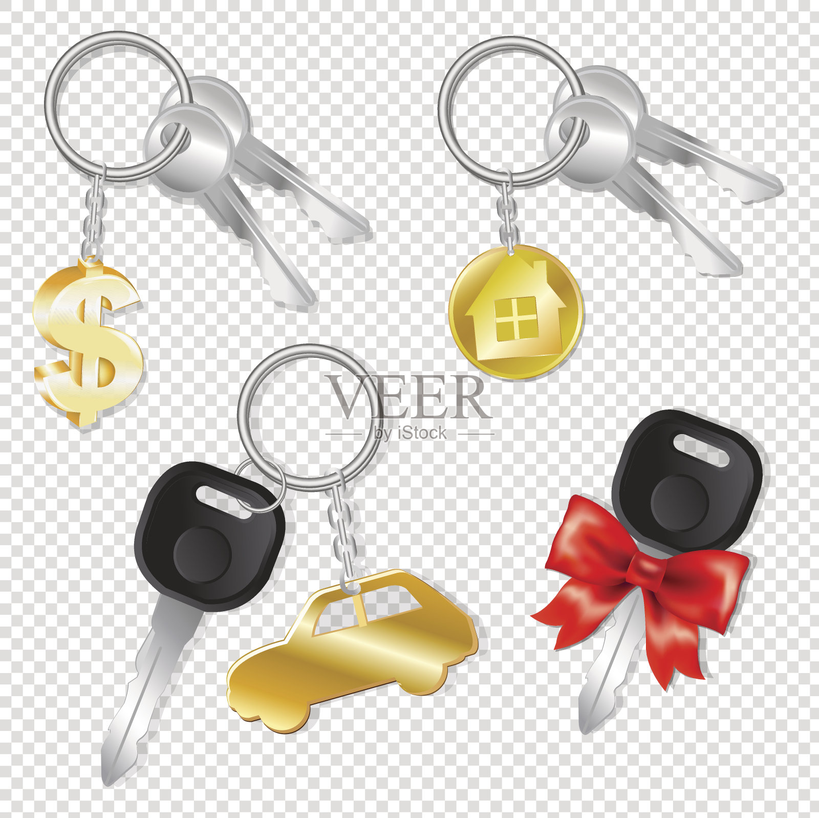 的键集设计元素图片