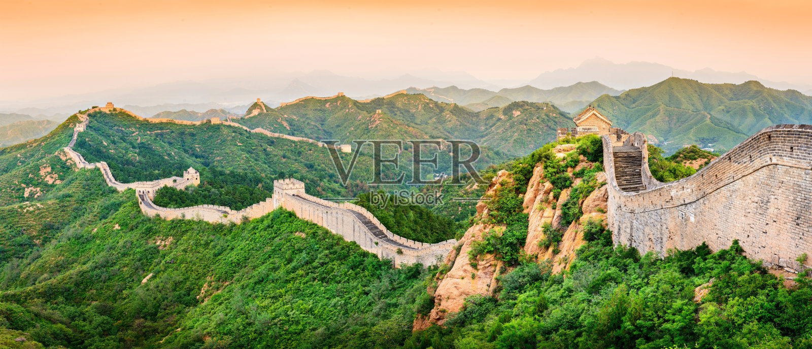 中国的长城照片摄影图片