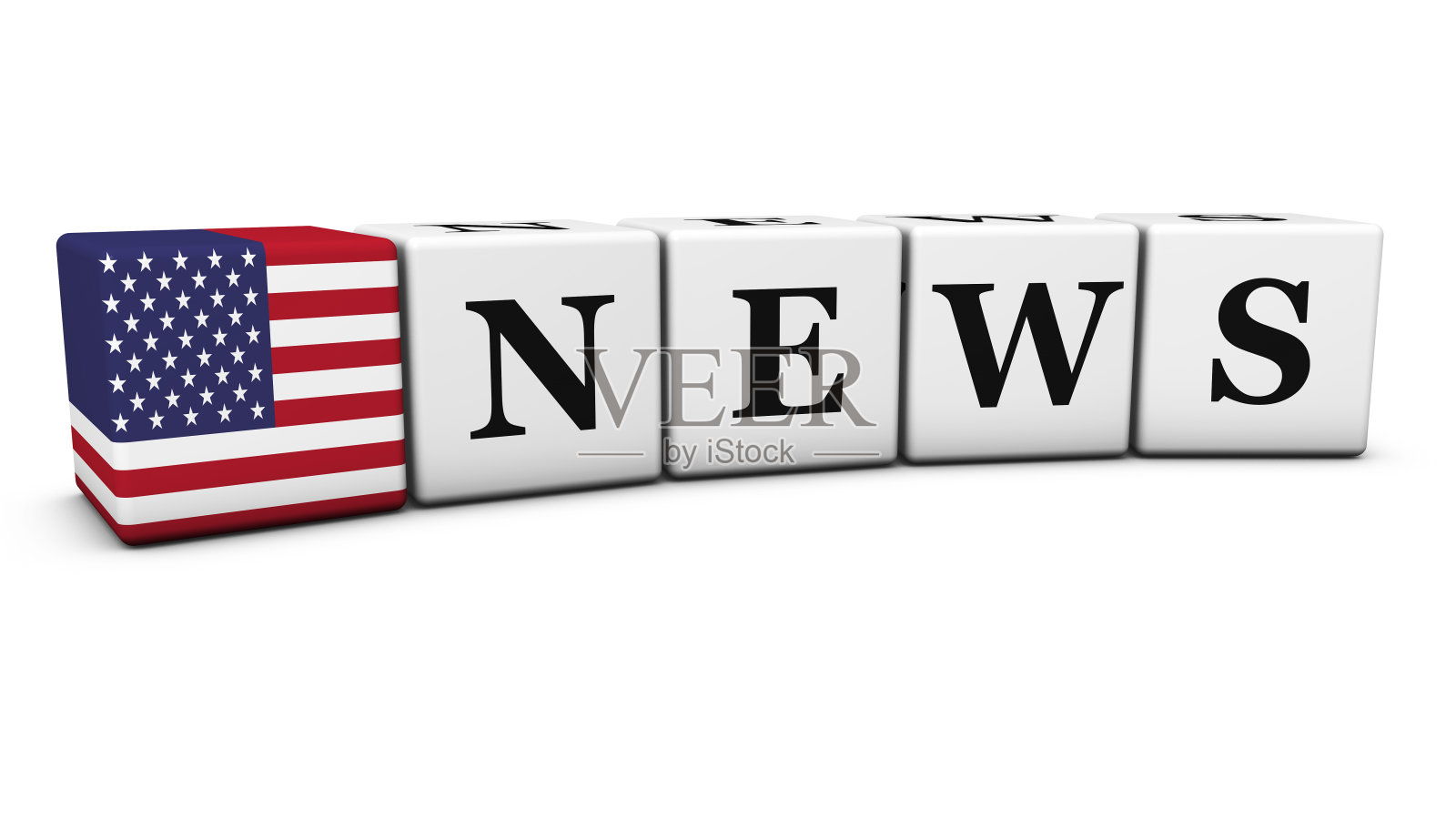 美国新闻概念照片摄影图片